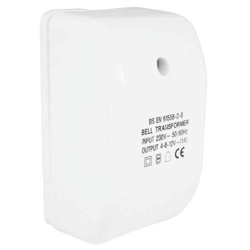 Eterna Multi Voltage Door Bell Chime Transformer, 4V ,8v & 12V Output BT4812 5013845022798 eBay