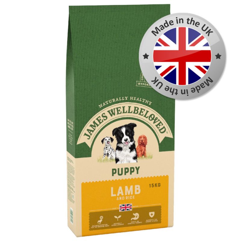 james wellbeloved lamb and rice 15kg