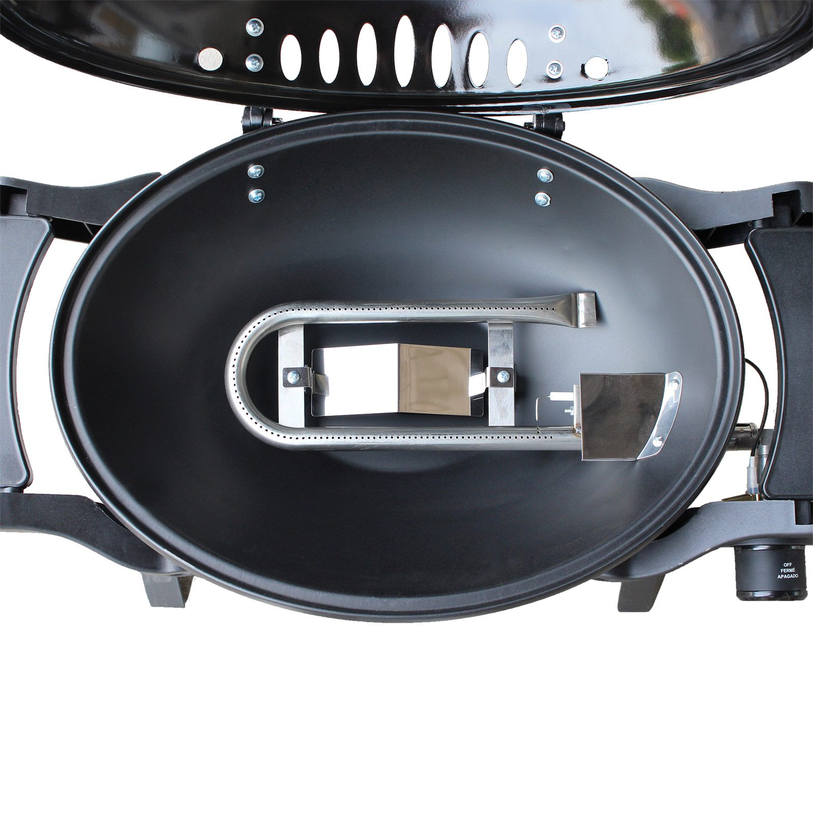 Royal Portable Table Top Gas BBQ With Cast Iron Grill Barbecue Plate eBay