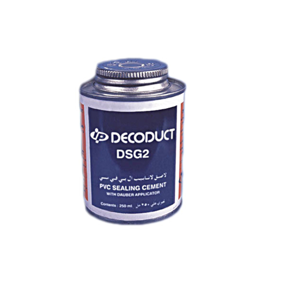 Decoduct DSG2 PVC Solvent Cement 250ml & Applicator PVC Pipe, Conduit