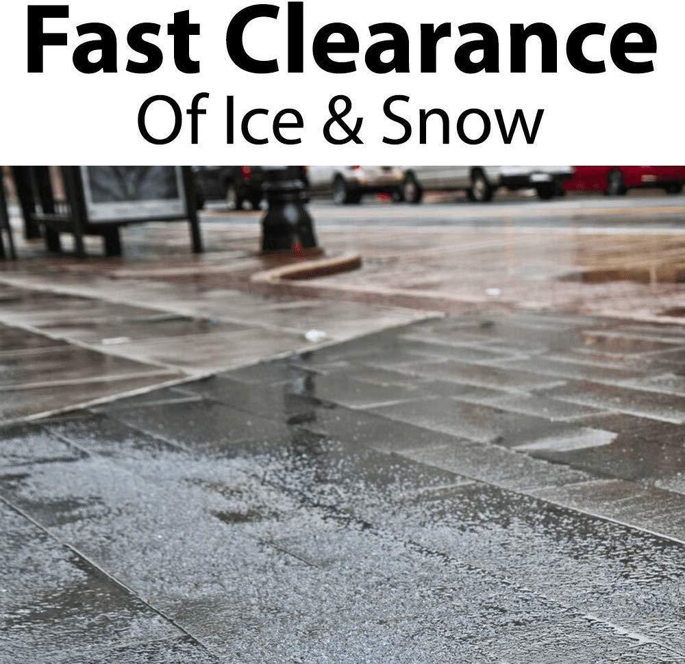 White DeIcing Rock Salt 25Kg Bag For Car Parks Driveway Path Ice Snow Clearing eBay