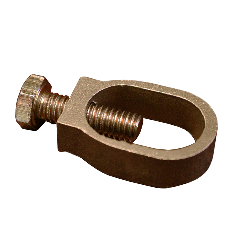 5/8" Copper Earthing Machined Cast Clamp Cable to Earth Rod Bonding