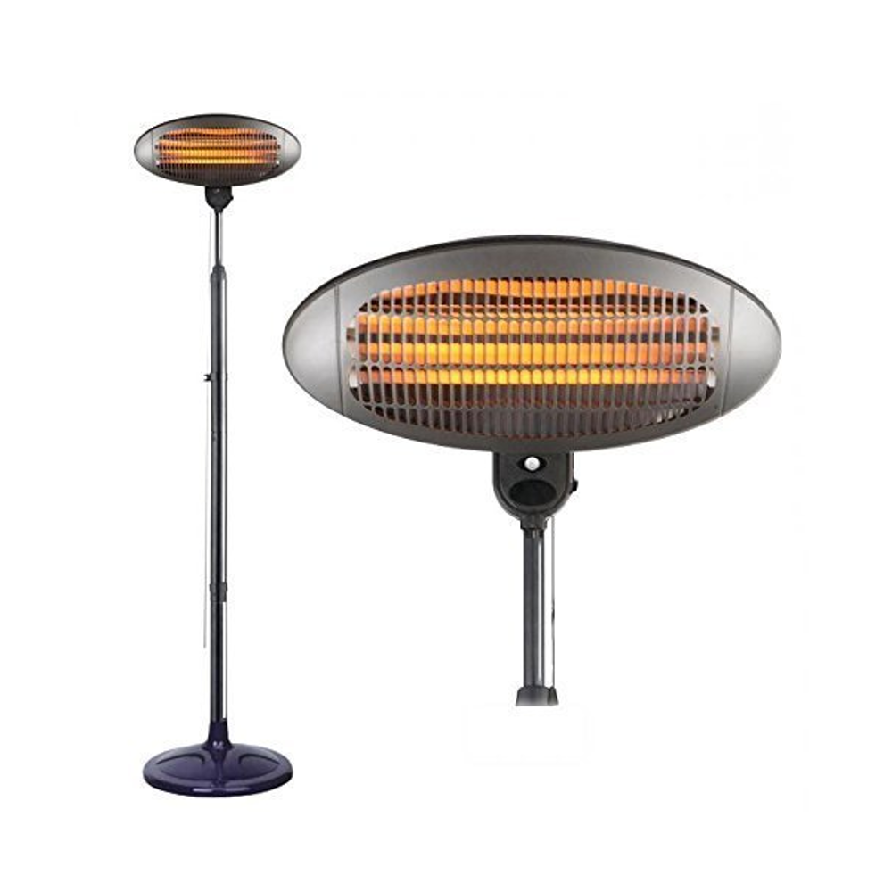 PremIAir Patio FarInfrared Quartz Free Standing Heater with 3 Heat
