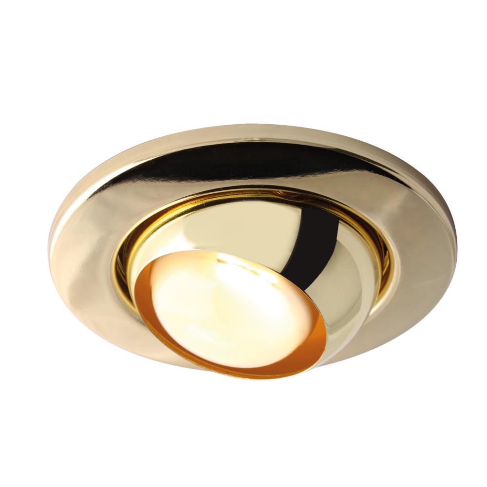 R80 80W Eyeball Mains Downlight 240V IP20 Light Fitting in White