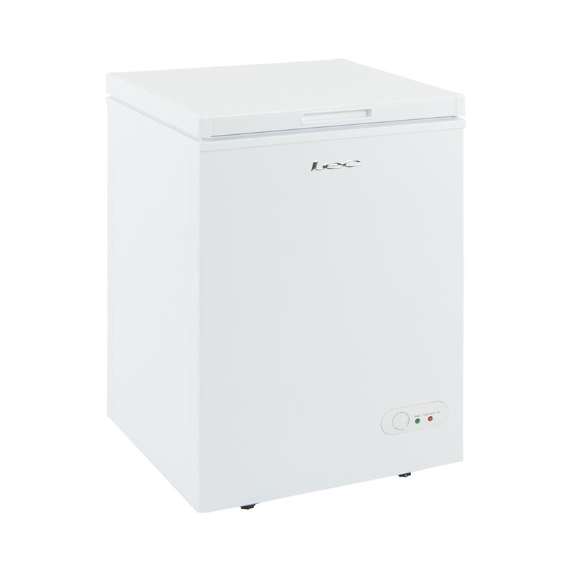 CF100LW LEC 97 Litre Free Standing Small Chest Freezer, A+ Energy