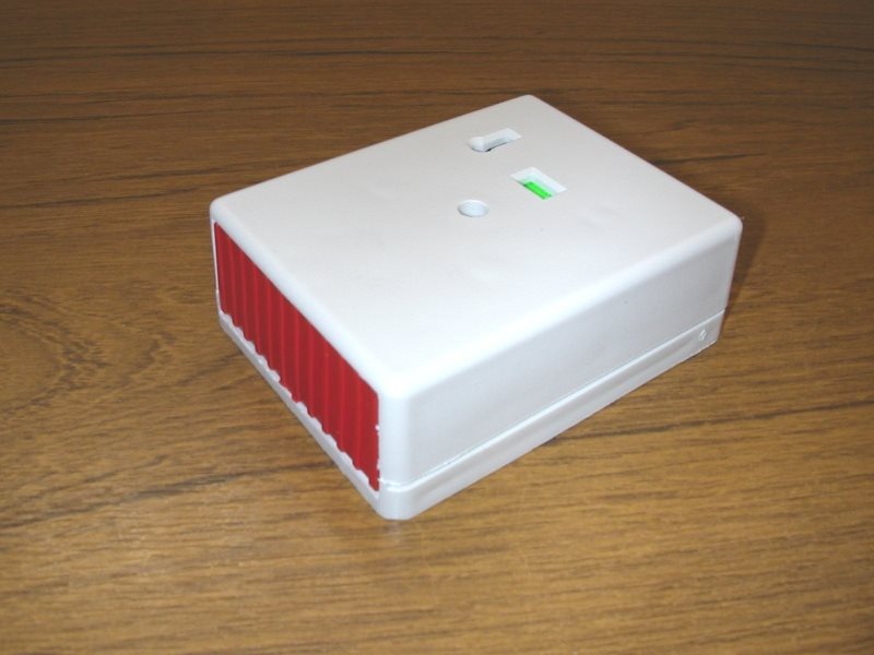 White Panic Button Personal Attack Alarm Series Latching or Non
