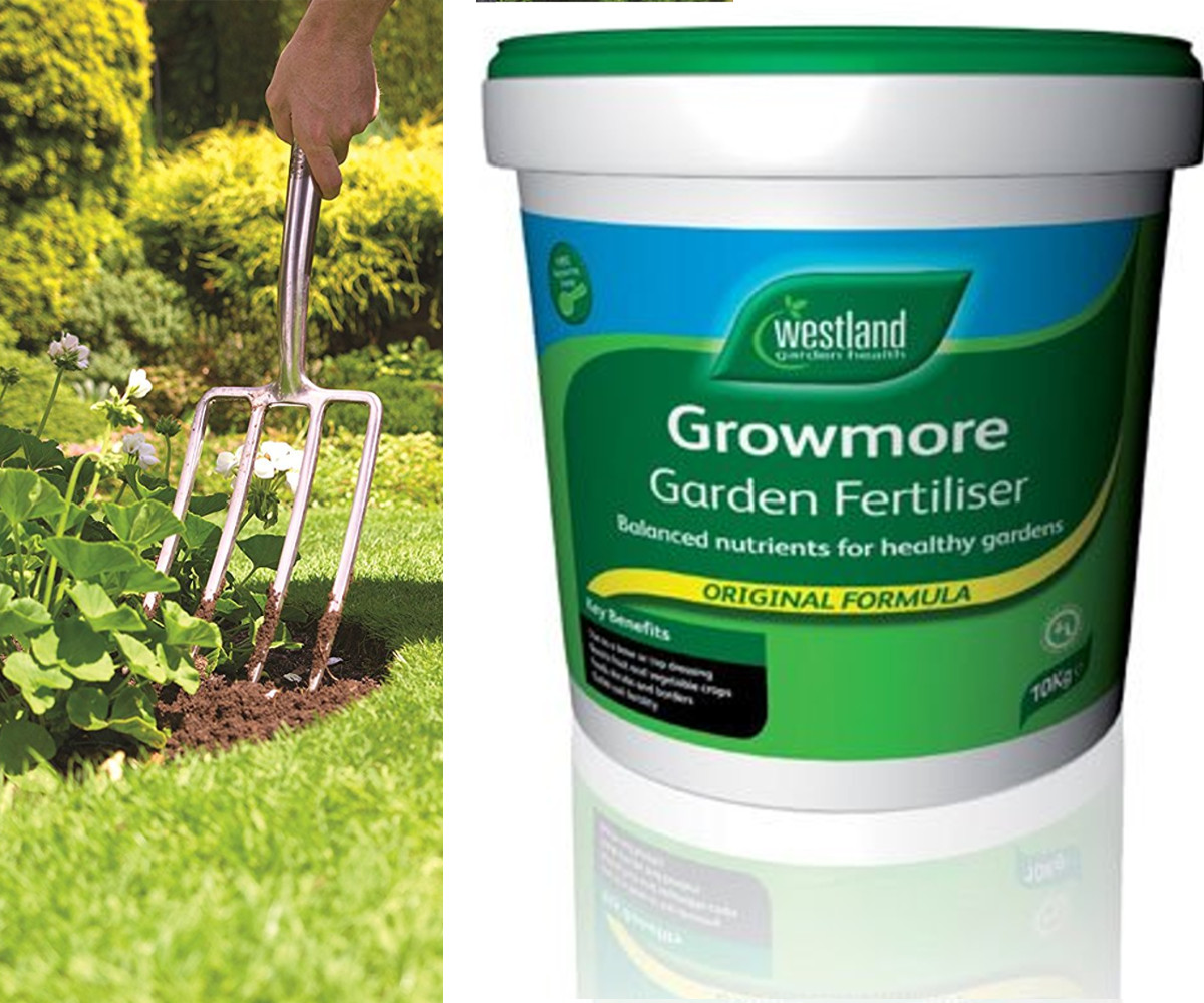 Westland Growmore Garden Fertiliser, 10Kg for Base & Top Dressing
