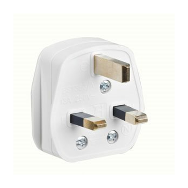 Electric Safety UK 3 Pin Plastic Plug Tops Choose Amp Size Fused or