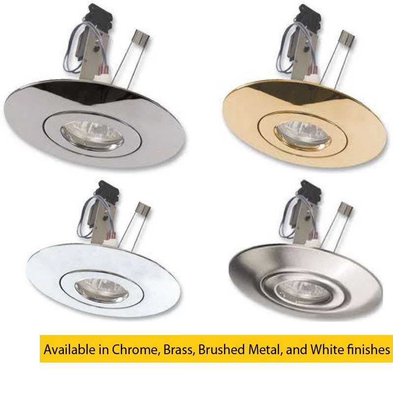 Eterna Hole Converter Recessed Downlights Lighting Fixture Kit Series