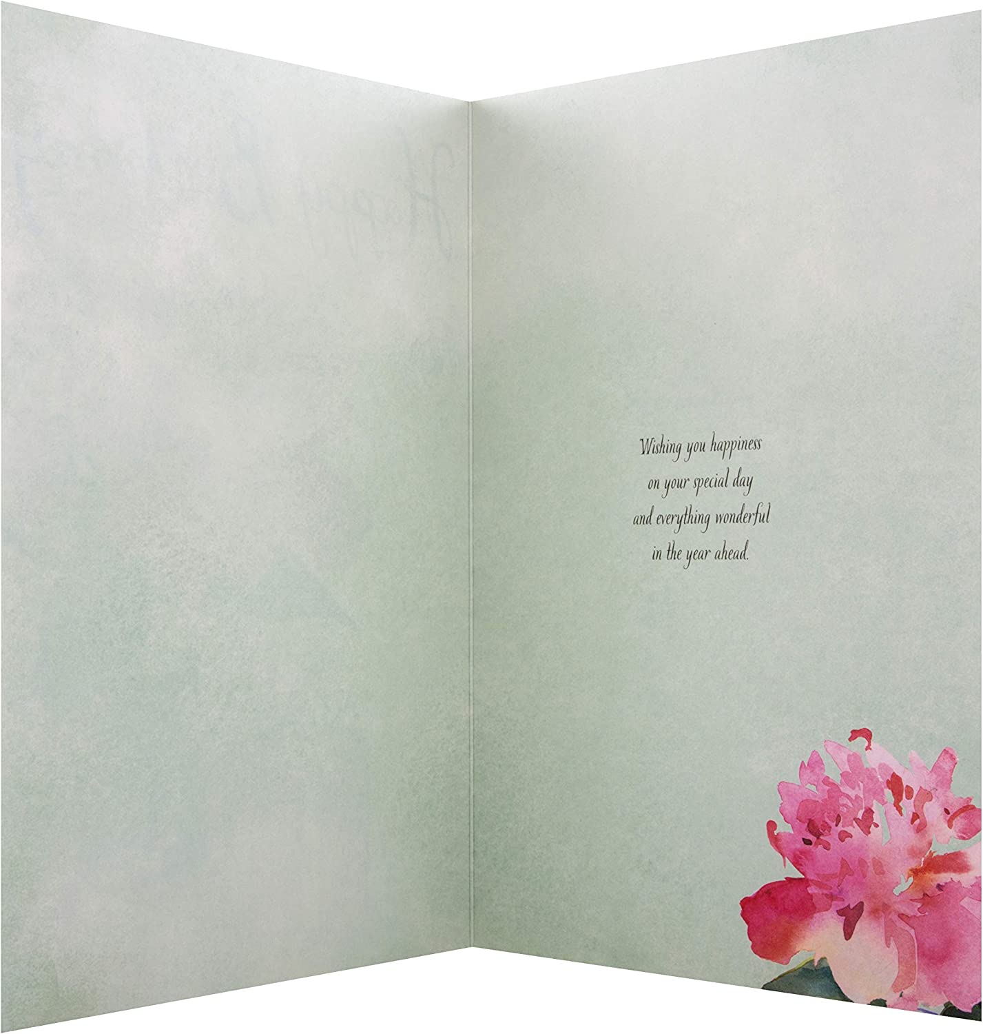 Classic Floral Design Birthday Card