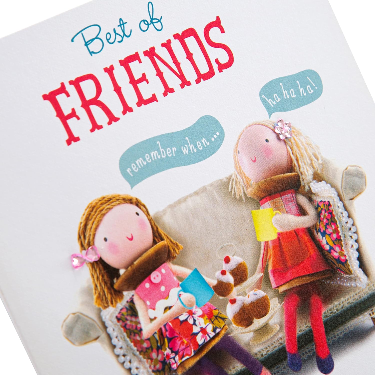 Heartfelt Verse Design Friend Birthday Card