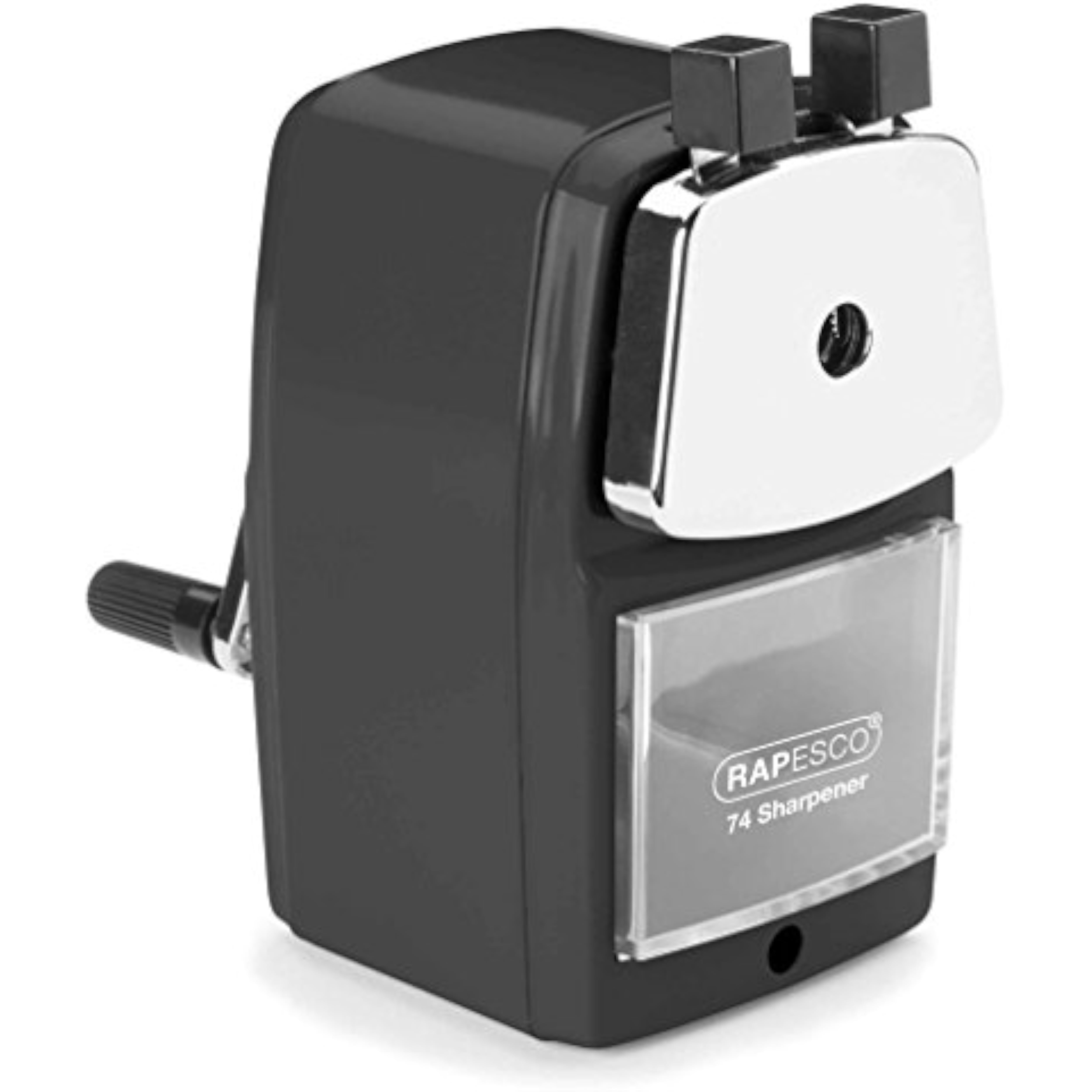 Rapesco Black 74 Desktop Pencil Sharpener
