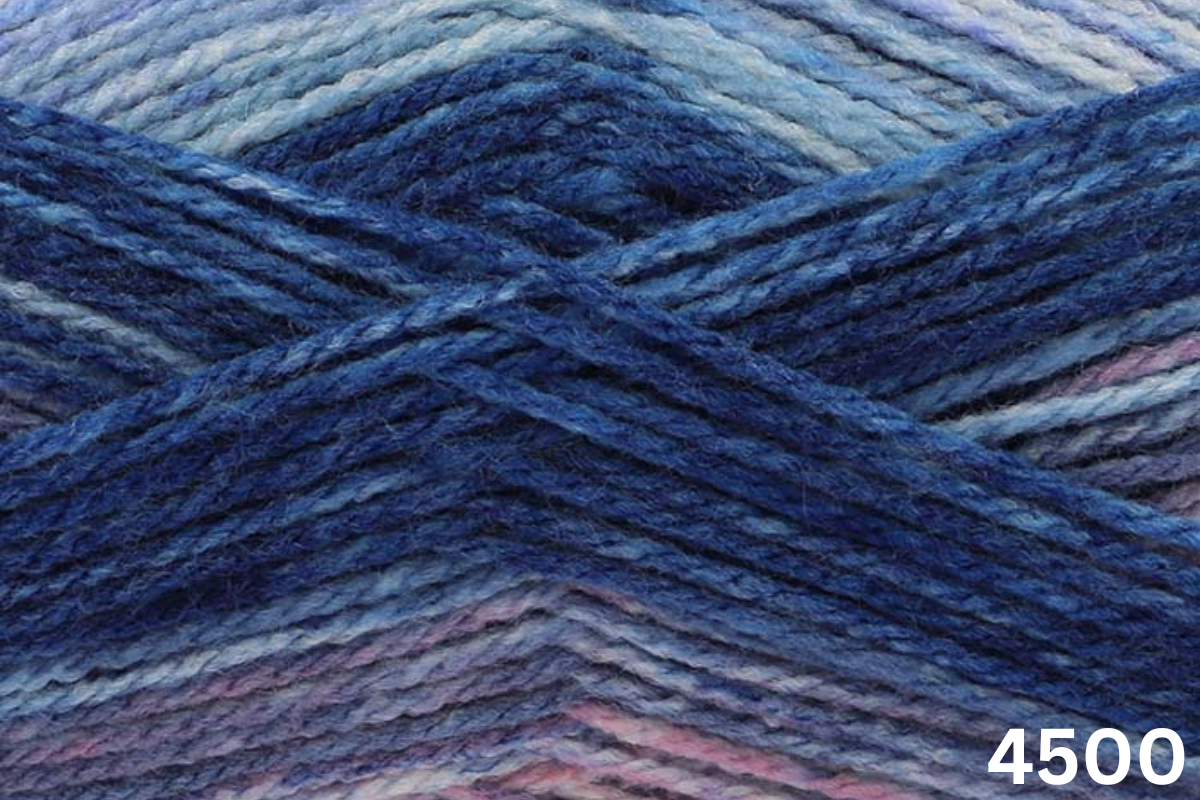 King Cole Bramble DK Double Knitting Self Striping Yarn 100g Acrylic Wool Ball - Picture 17 of 21