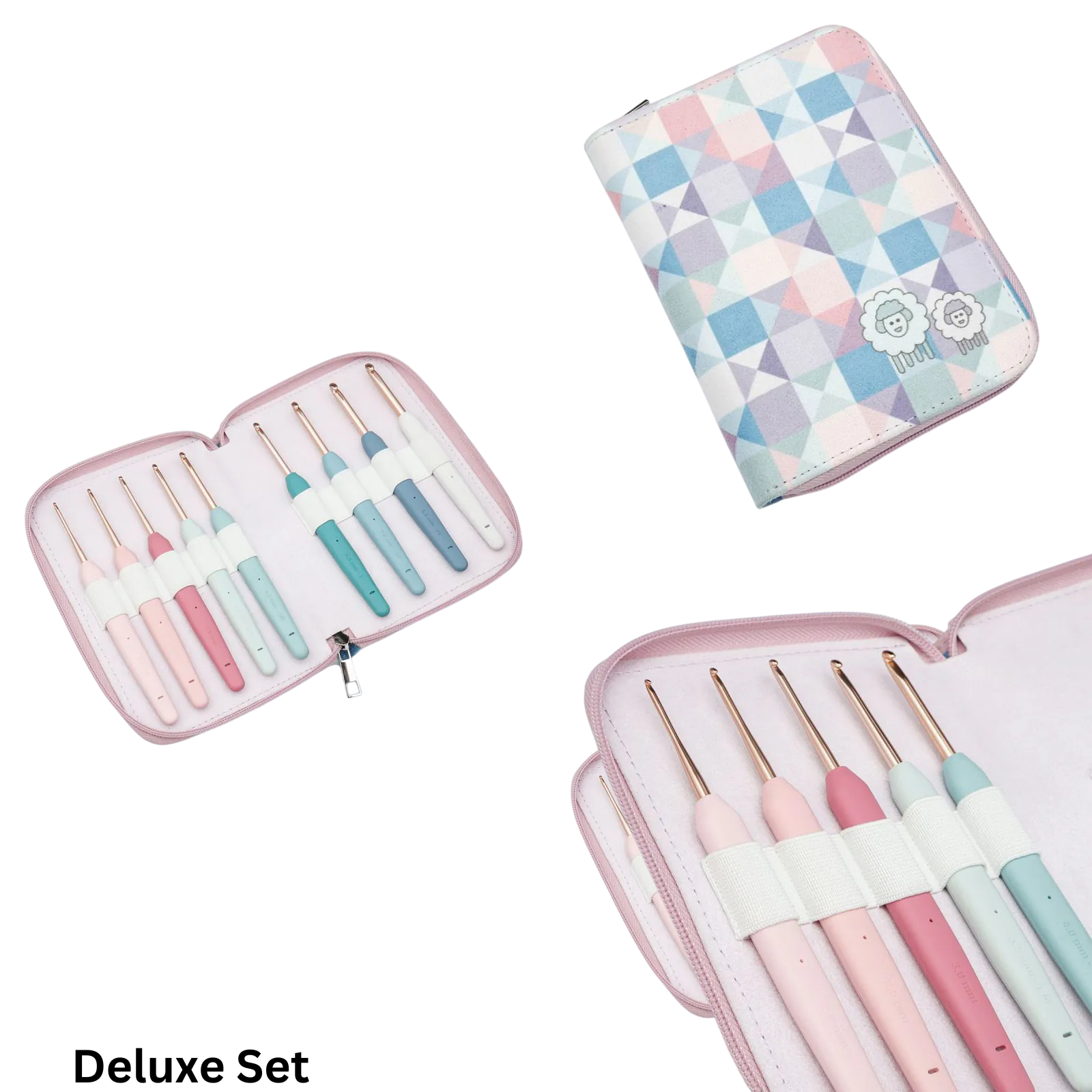 KnitPro Vybe Häkelnadel Sets Deluxe/Grande - Nähen Basteln Werkzeug Hobby Stricker
