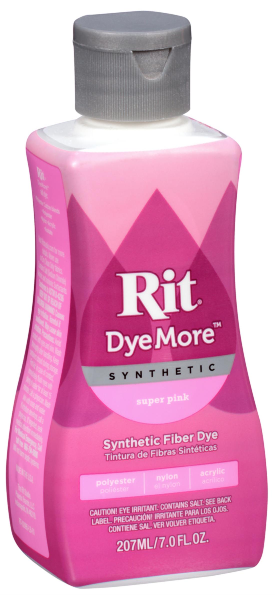 Rit DyeMore Liquid Synthetic Fiber Dye - Super Pink