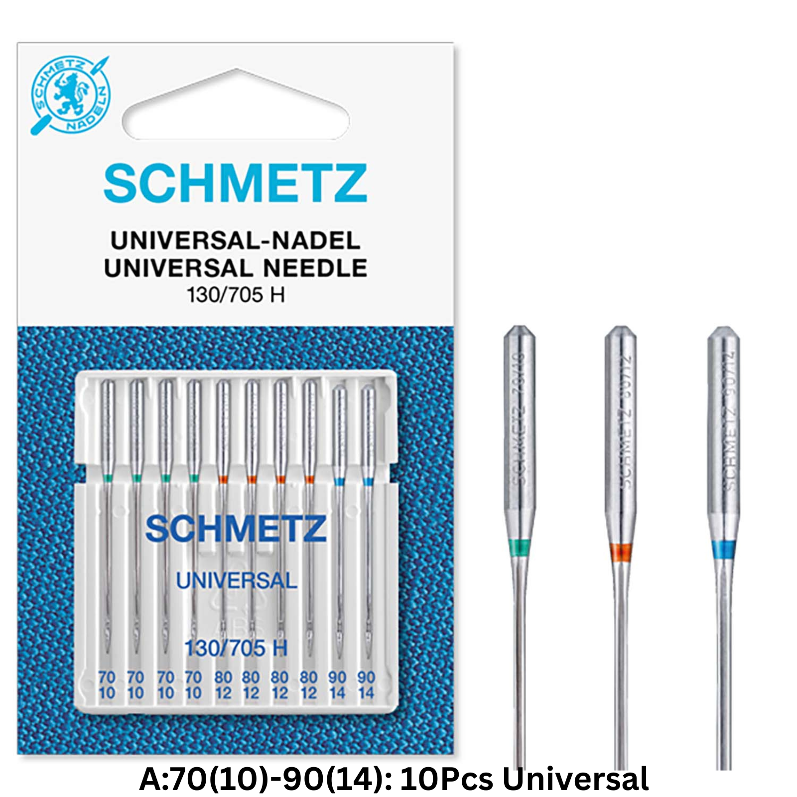 Schmetz Sewing Machine Needles - Universal, Leather, Jersey, Quilting, Microtex - Picture 16 of 107