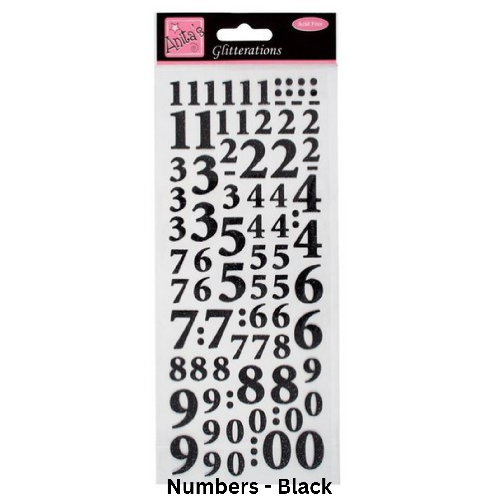 Anitas Glitterations Sticker - Assorted - Scrapbooking Card Making Crafting - Picture 7 of 23