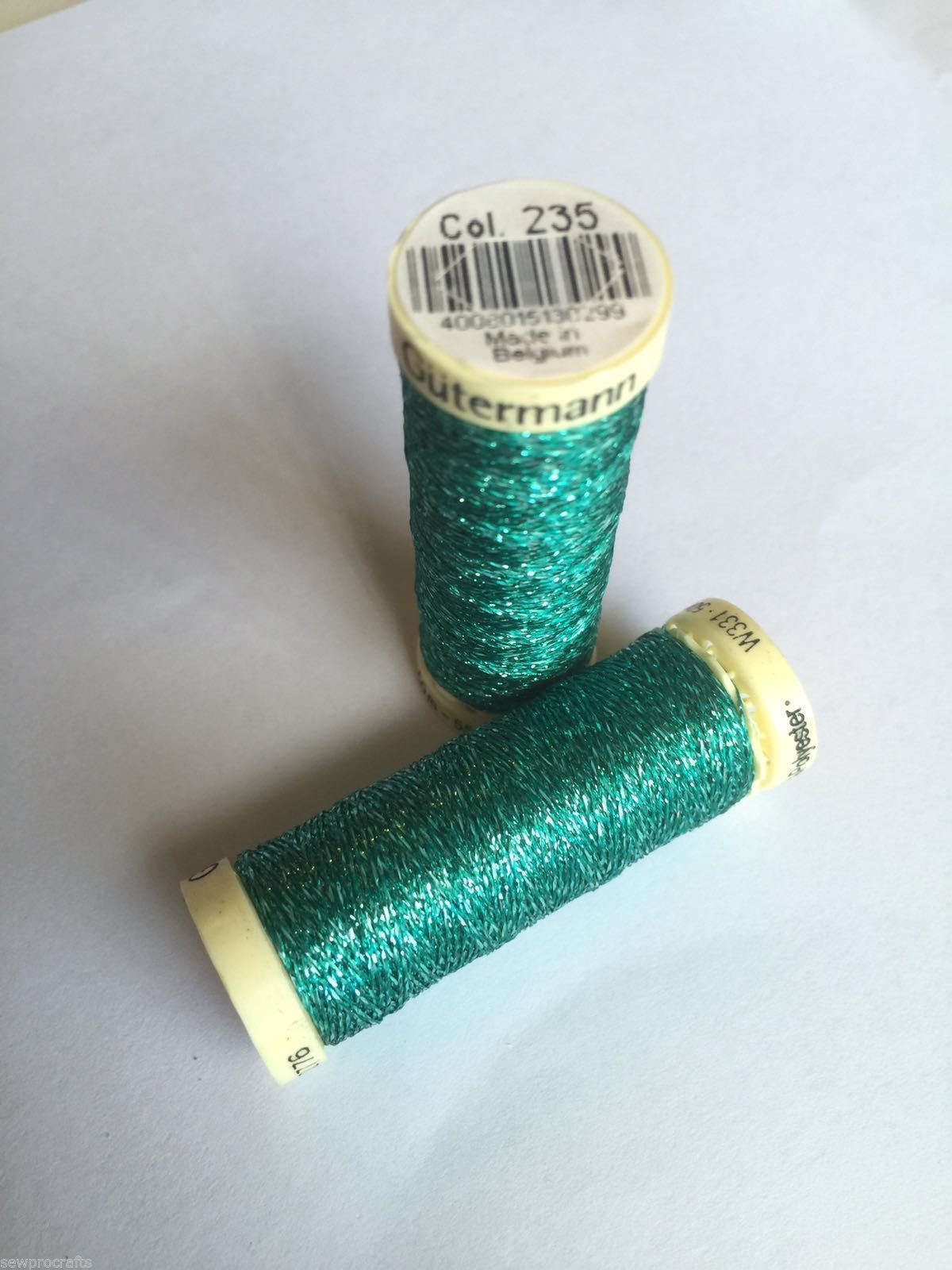 Gutermann Metallic Effect Thread Sparkling Glitter Thread 50m Reels - 12 Colours - Picture 7 of 13