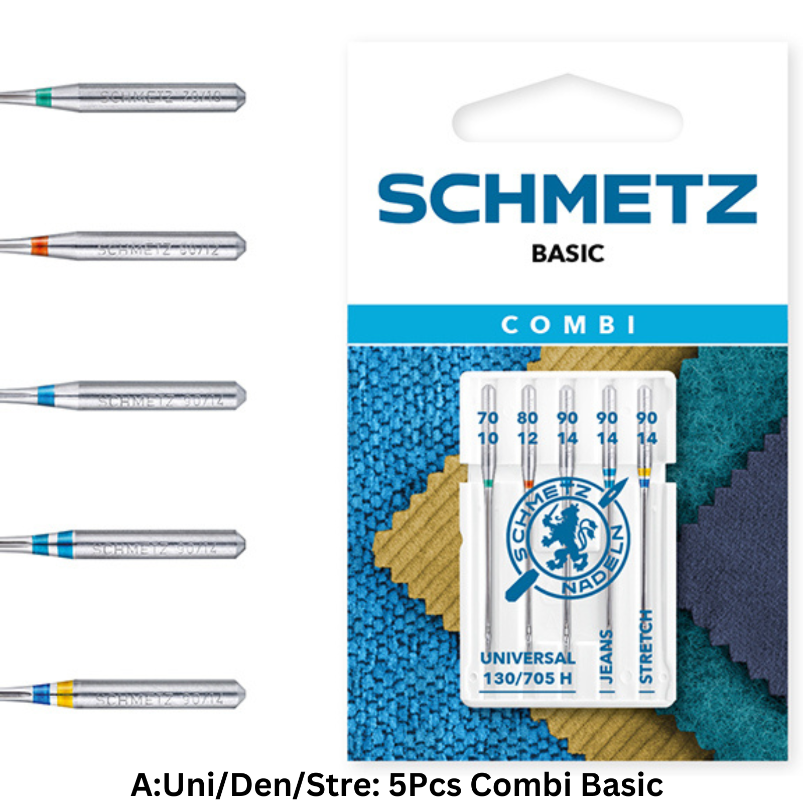 Schmetz Sewing Machine Needles - Universal, Leather, Jersey, Quilting, Microtex - Picture 12 of 107