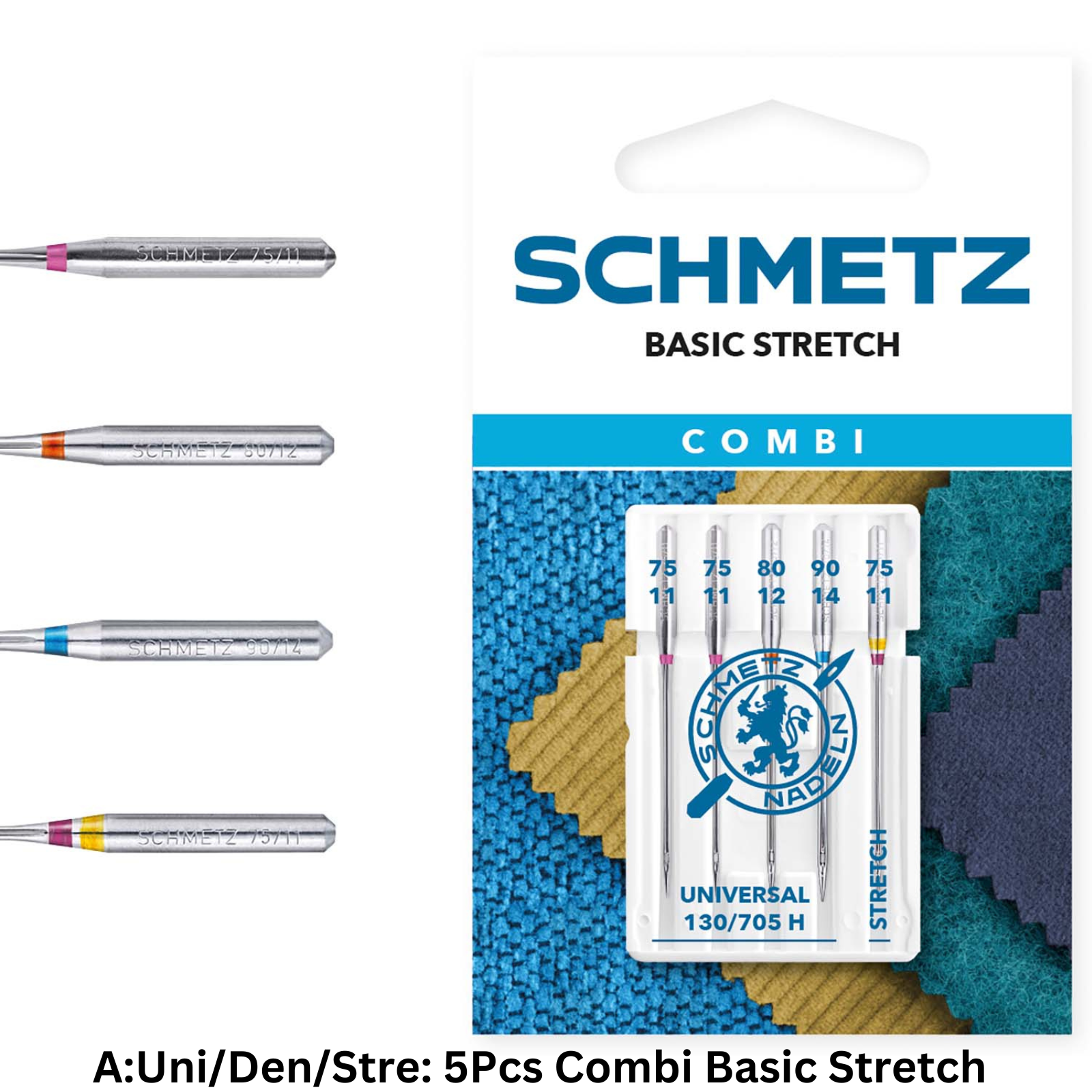 Schmetz Sewing Machine Needles - Universal, Leather, Jersey, Quilting, Microtex - Picture 83 of 107