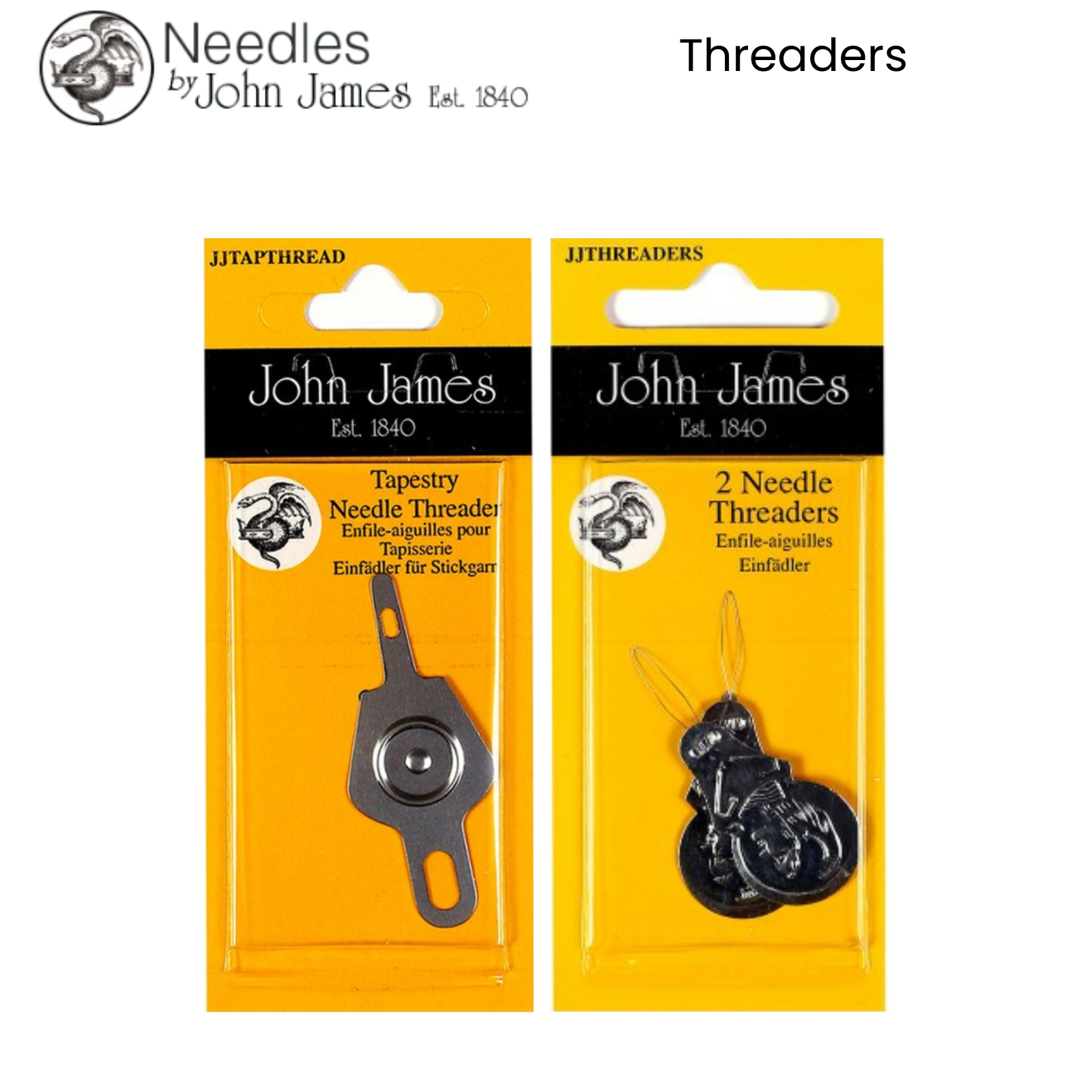 JOHN JAMES Hand Sewing Needles - ALL STYLES SIZES -SEWING CRAFT TAPESTRY BEADING - Picture 17 of 36