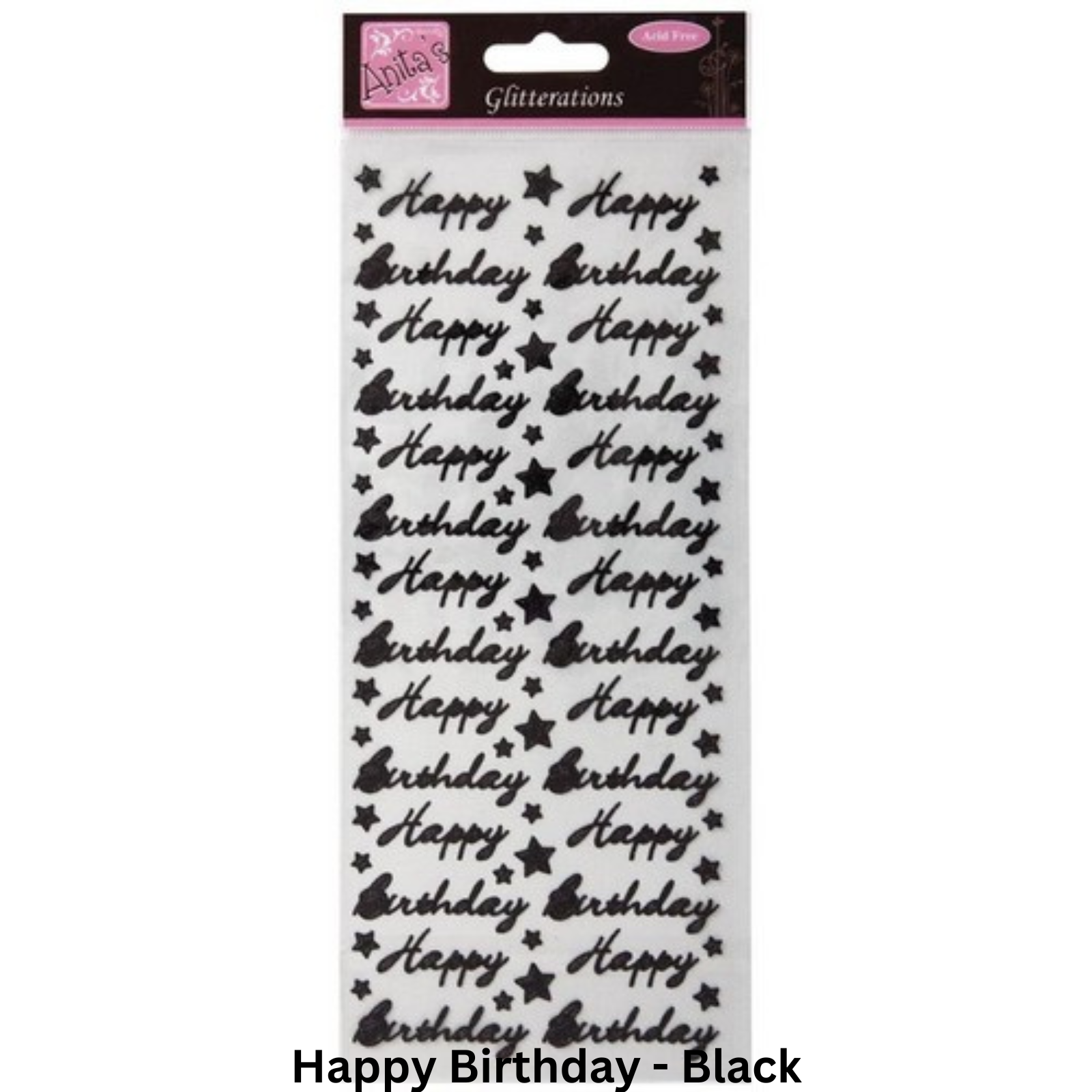 Anitas Glitterations Sticker - Assorted - Scrapbooking Card Making Crafting - Picture 19 of 23