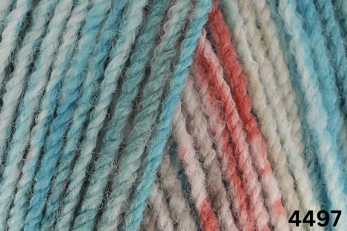King Cole Bramble DK Double Knitting Self Striping Yarn 100g Acrylic Wool Ball - Picture 14 of 21