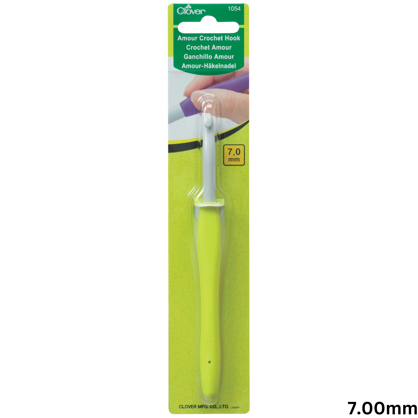 Clover Amour Soft Touch Crochet Hook Coloured All Sizes 0.6mm to 15mm Knitting - Picture 19 of 24