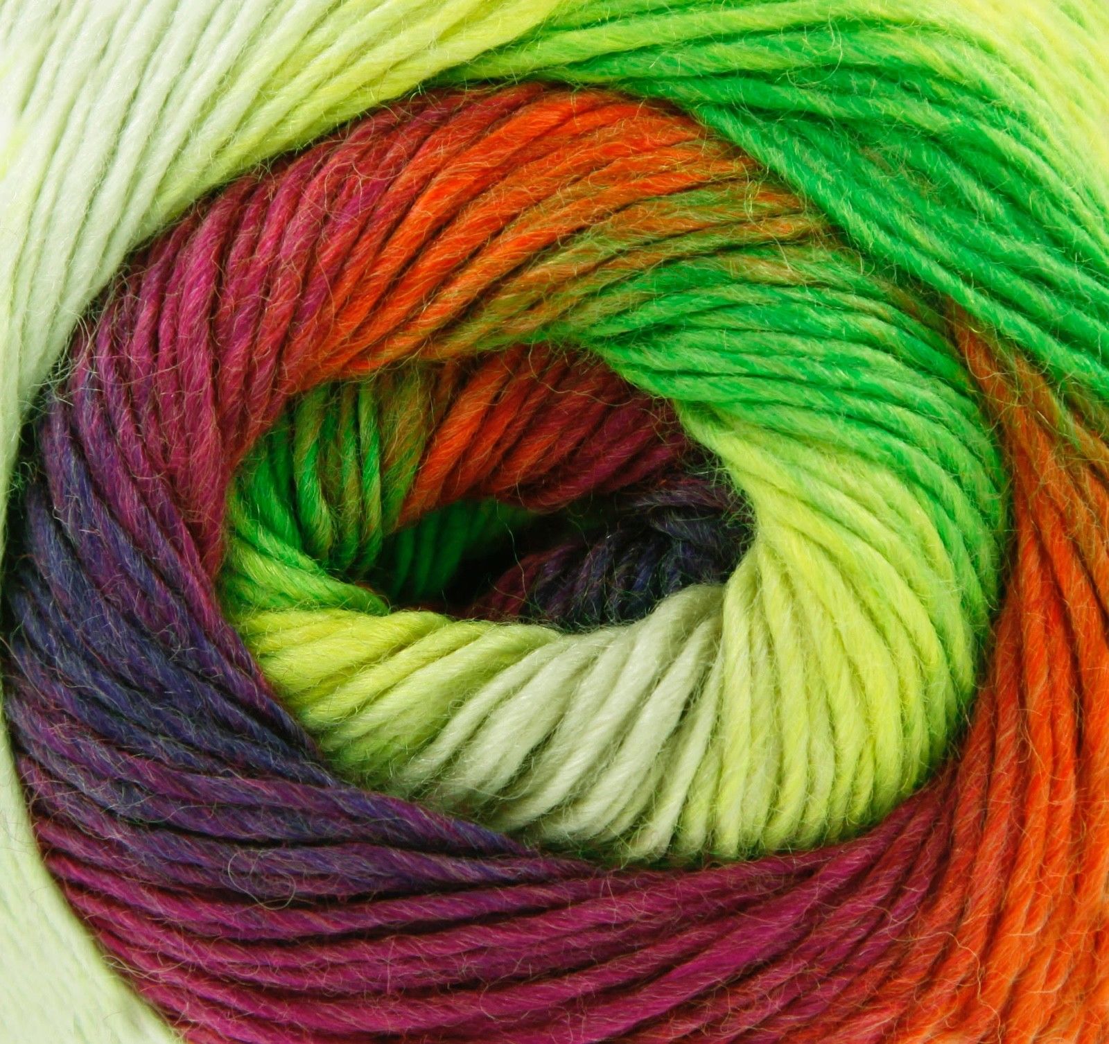 King Cole Riot DK Multi Coloured Knitting Yarn - 100g Acrylic Wool ...