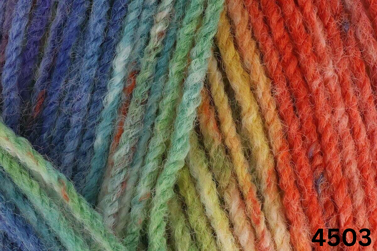 King Cole Bramble DK Double Knitting Self Striping Yarn 100g Acrylic Wool Ball - Picture 20 of 21