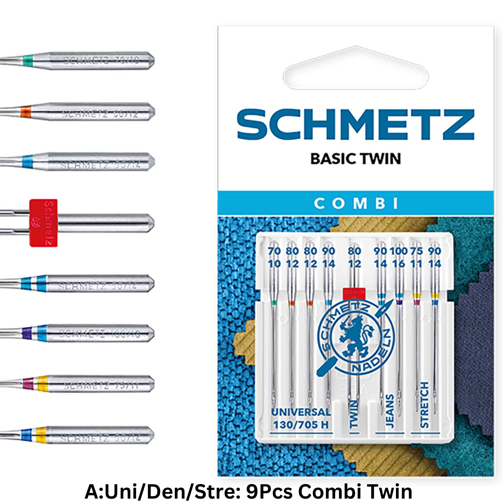 Schmetz Sewing Machine Needles - Universal, Leather, Jersey, Quilting, Microtex - Picture 82 of 107