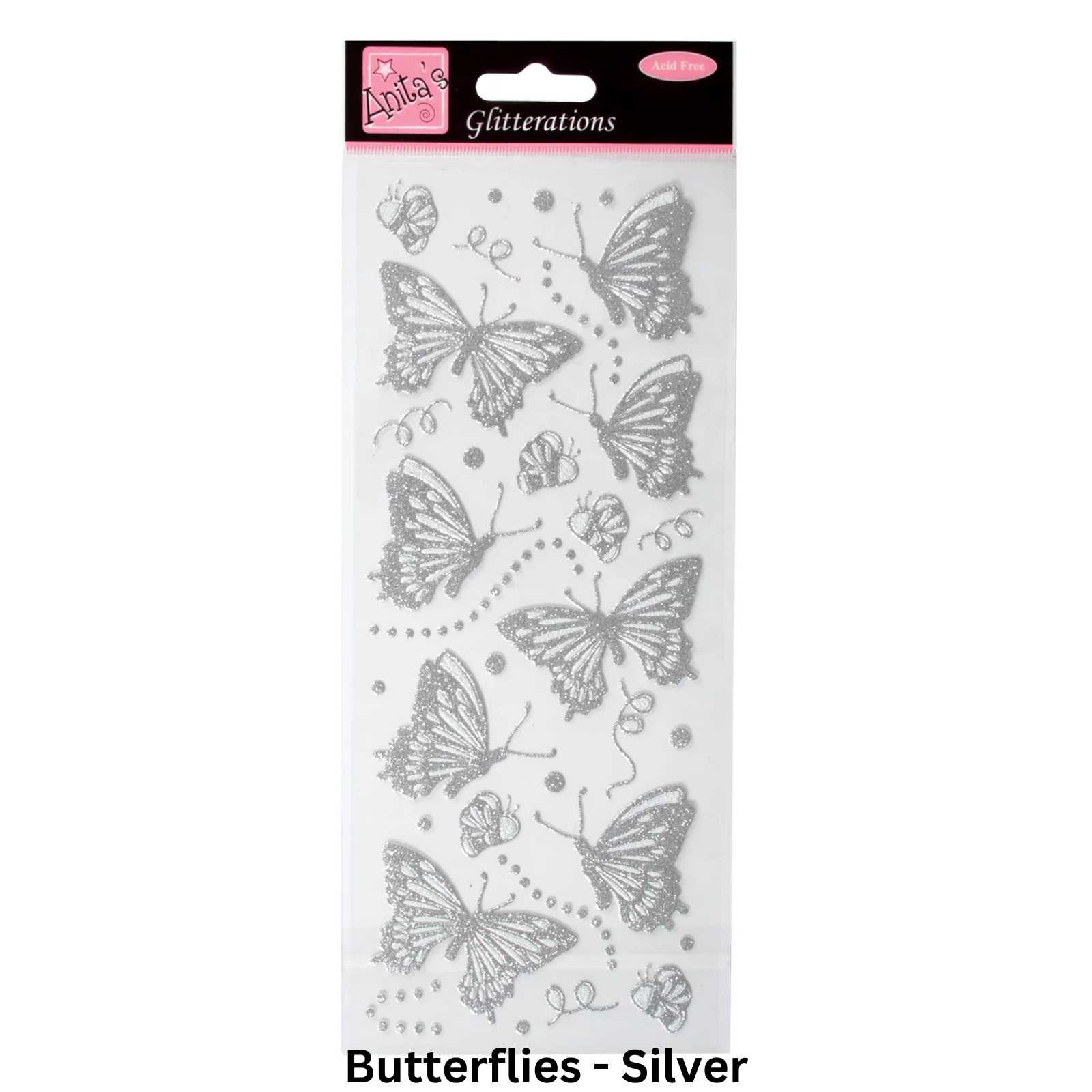 Anitas Glitterations Sticker - Assorted - Scrapbooking Card Making Crafting - Picture 12 of 23