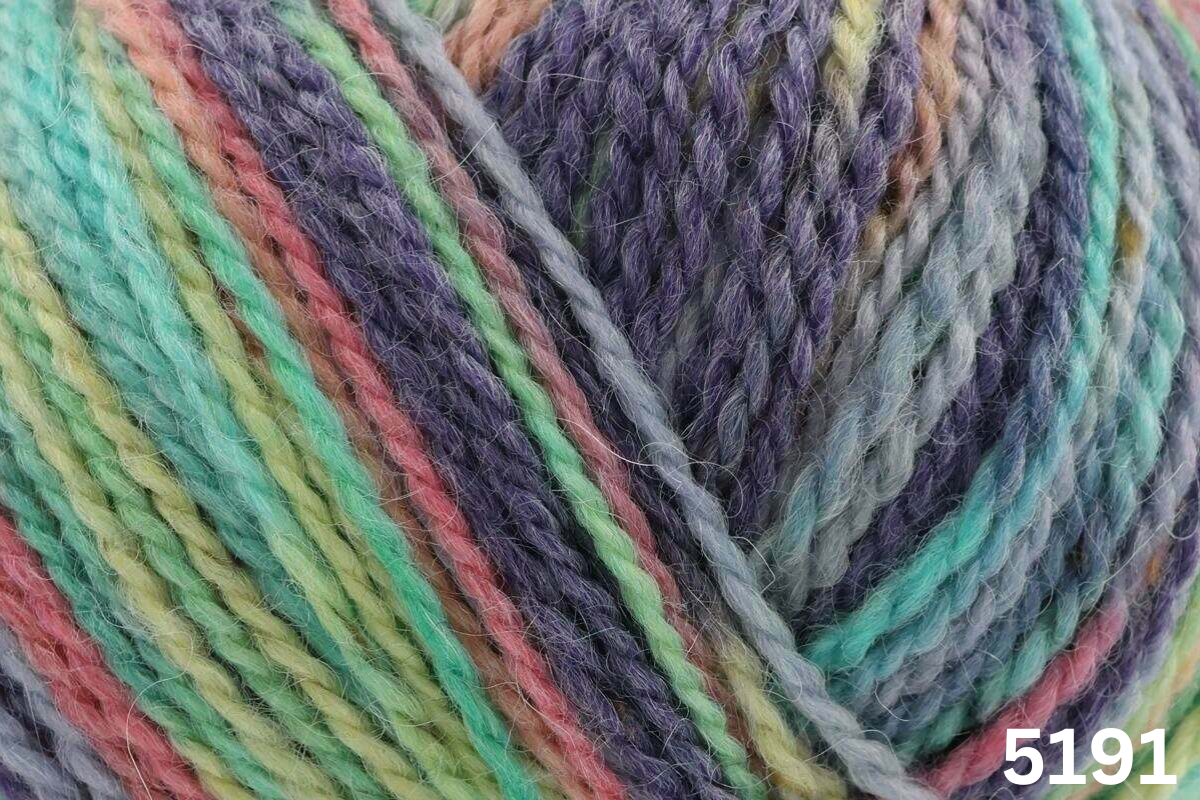 King Cole Homespun Prism DK 50g - Knitting Crochet Yarn, 44% Wool, Merino Alpaca - Picture 13 of 13