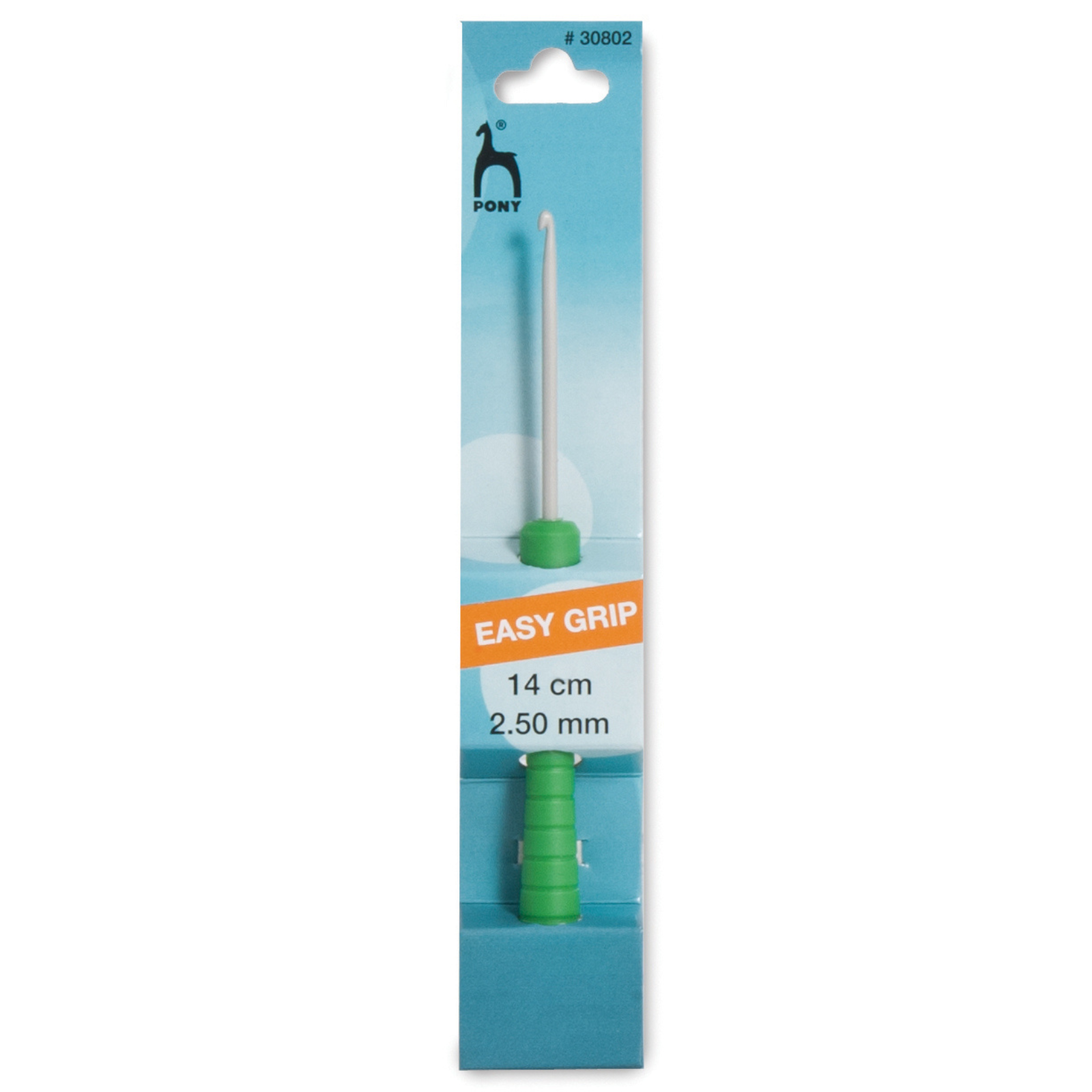 Pony Easy Grip Crochet Hook - Ribbed Handle - Colour Coded - 2mm - 6mm - Picture 10 of 10