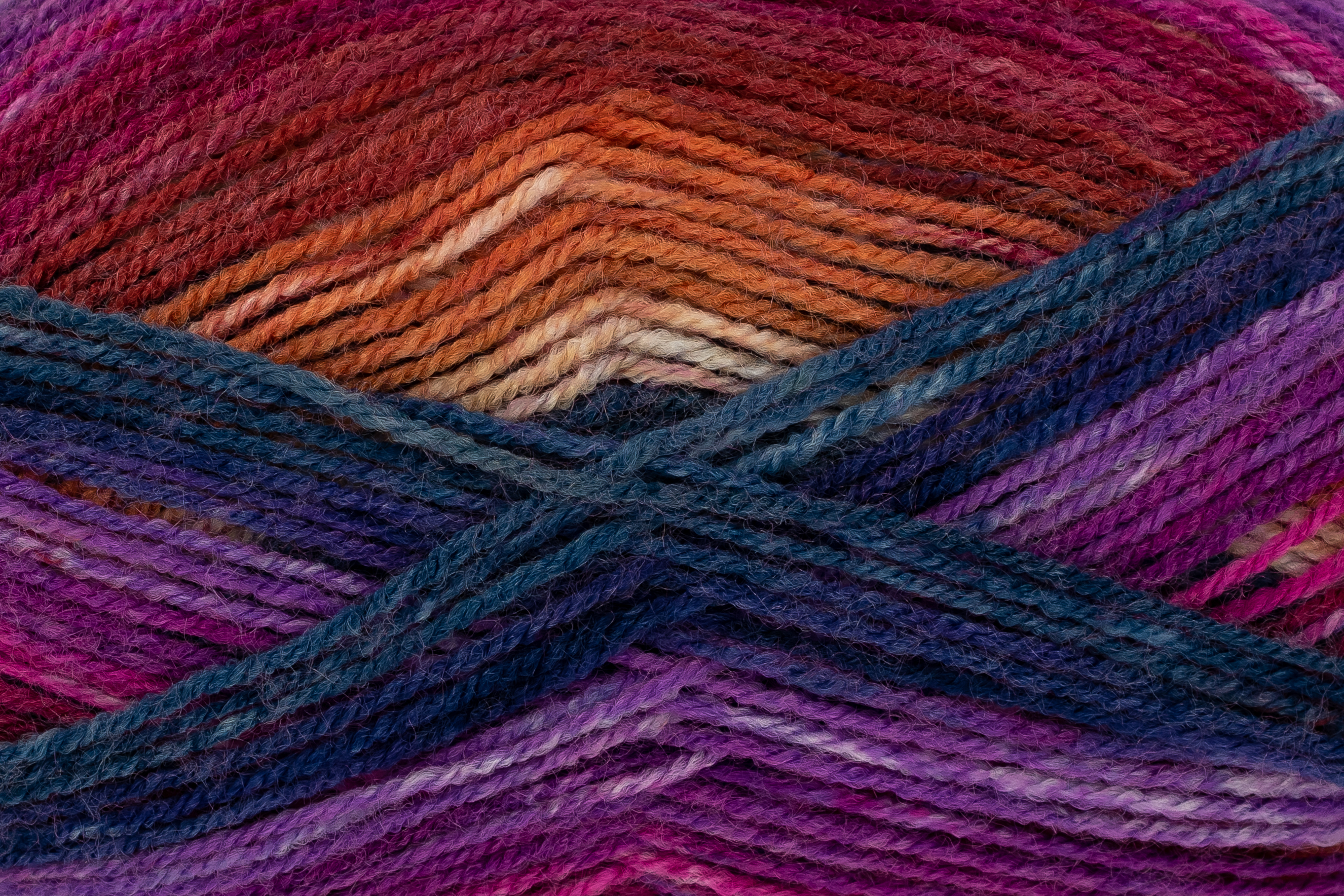 King Cole Bramble DK Double Knitting Self Striping Yarn 100g Acrylic Wool Ball - Picture 2 of 21