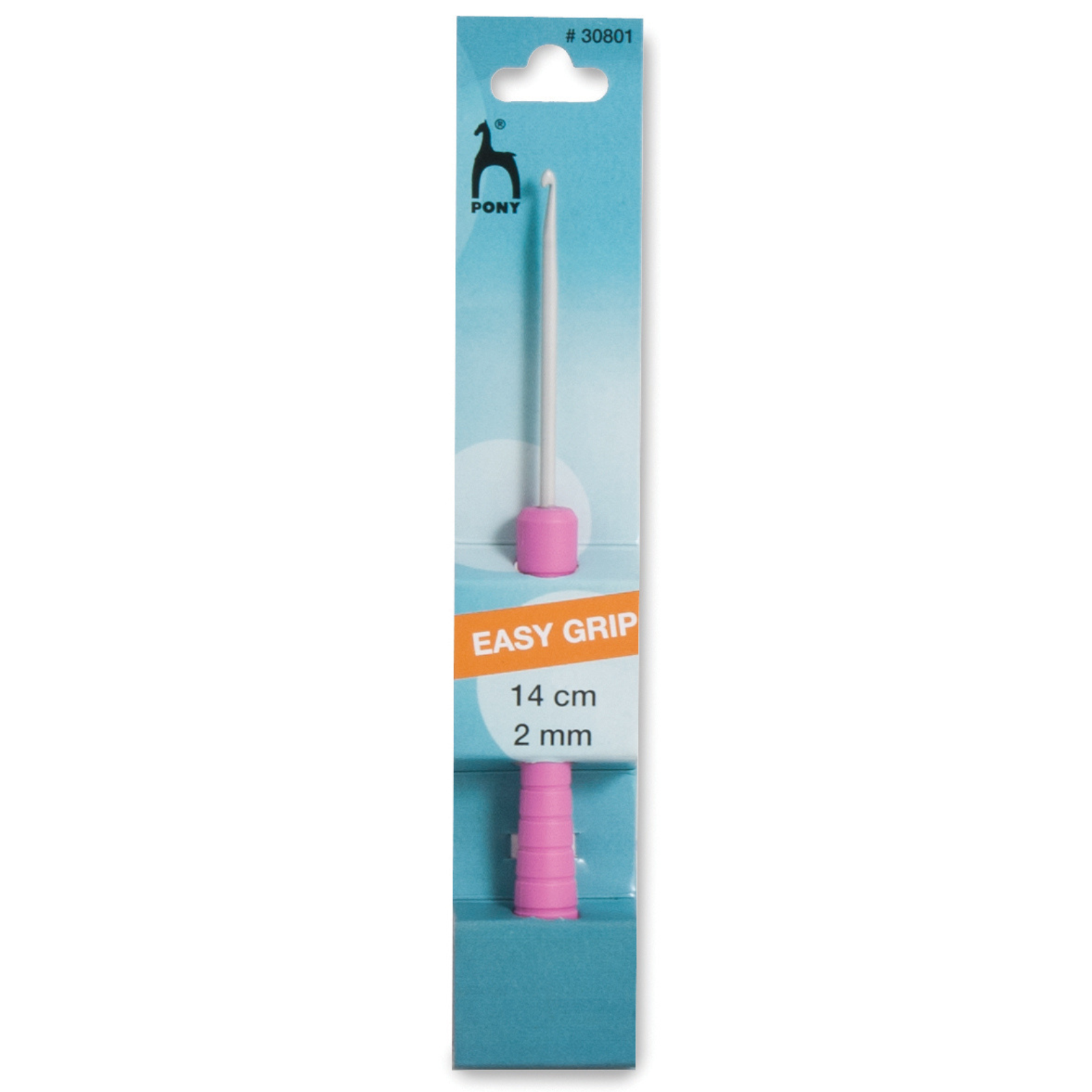 Pony Easy Grip Crochet Hook - Ribbed Handle - Colour Coded - 2mm - 6mm - Picture 8 of 10