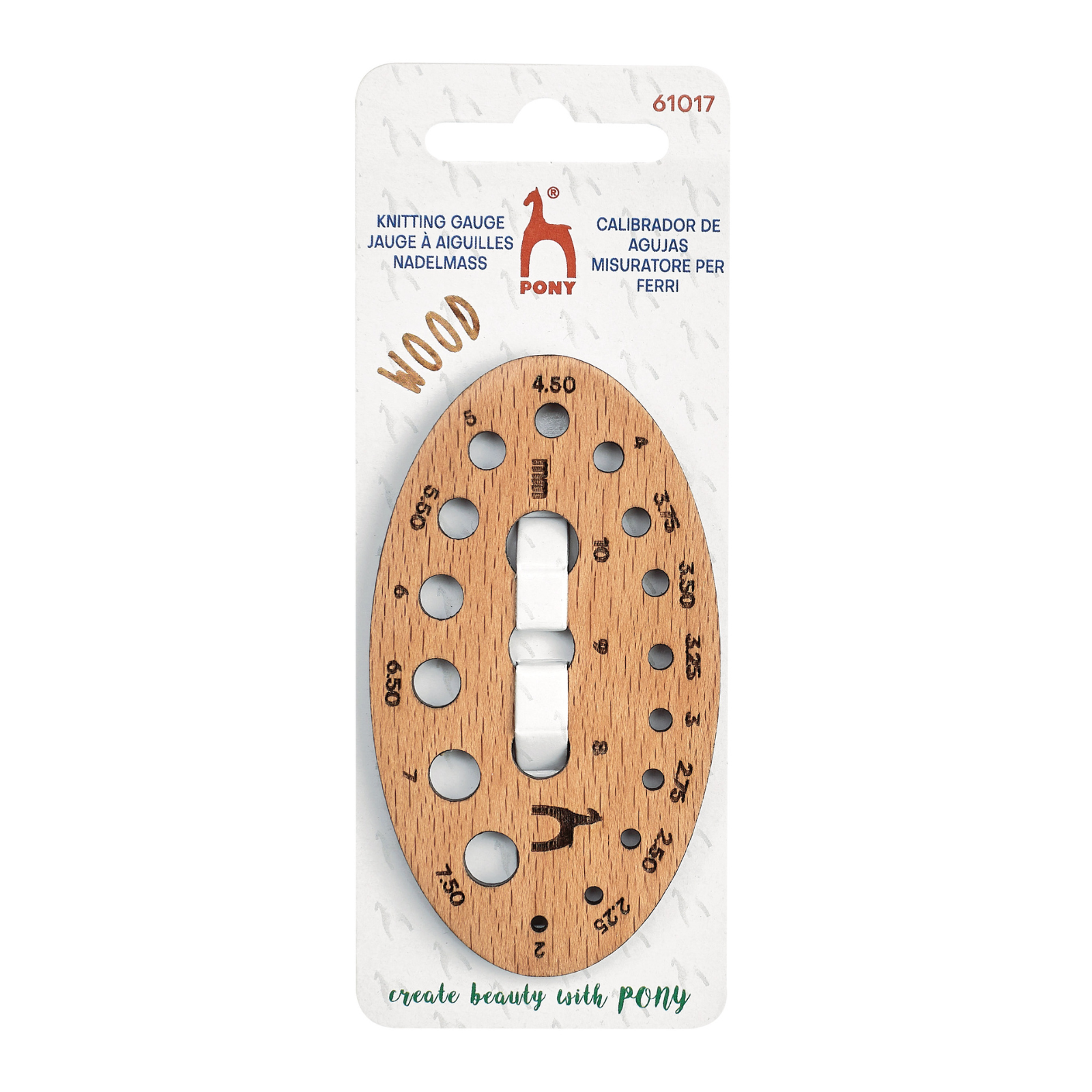 Accessori per maglieria legno di faggio pony calibro bobine filato tartaruga pesce ovale