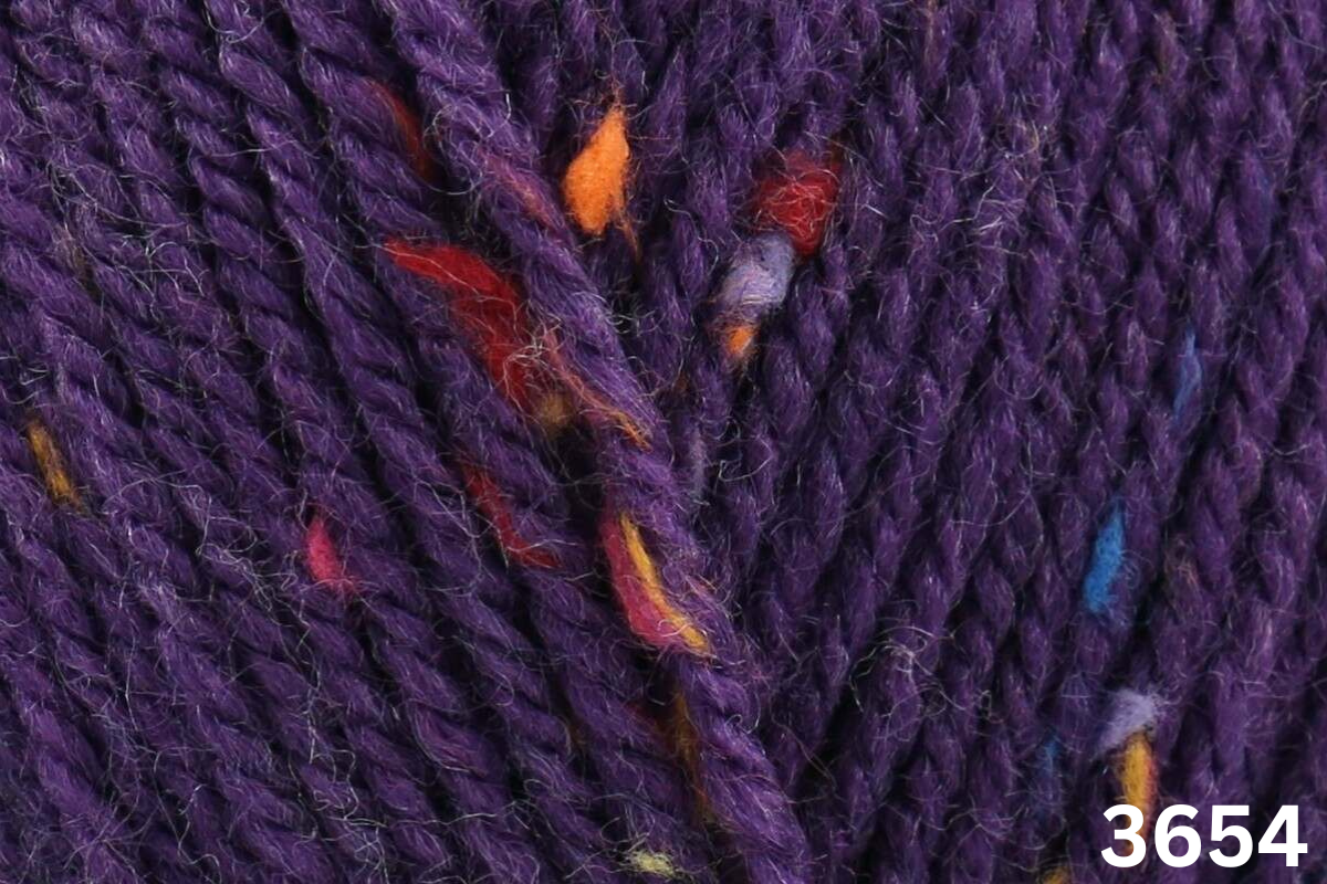 King Cole Big Value Tweed DK 100g Strickwolle Garn Acryl Häkeln Basteln - Bild 17 von 31
