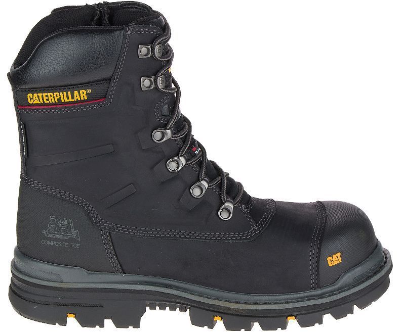 Mens Caterpillar Premier 8 WR TX Composite Toe/Midsole Work Boots Sizes