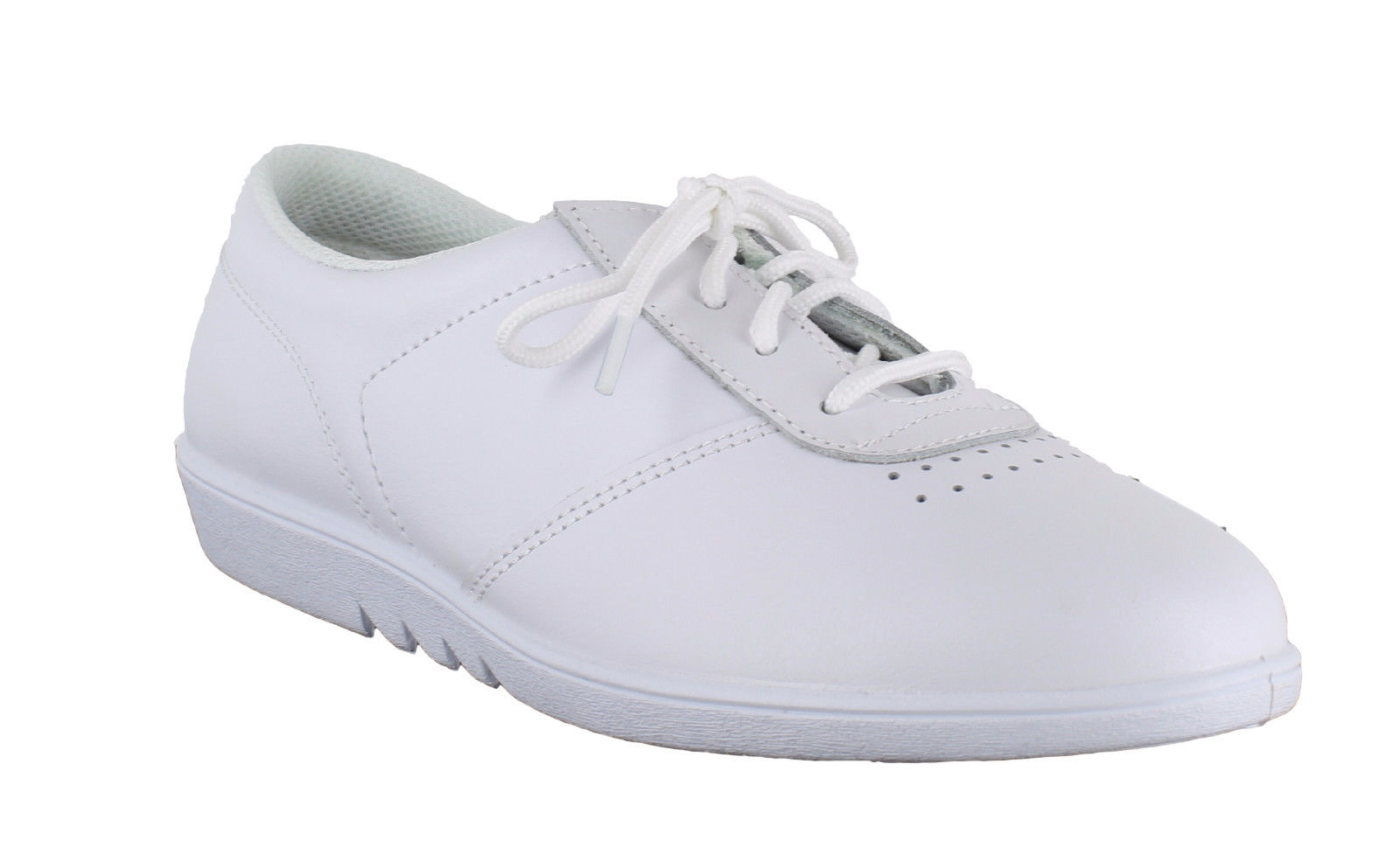 Womens FreeStep Treble Leather Comfort Lace Up Washable Shoes Sizes 3 to 9 | eBay