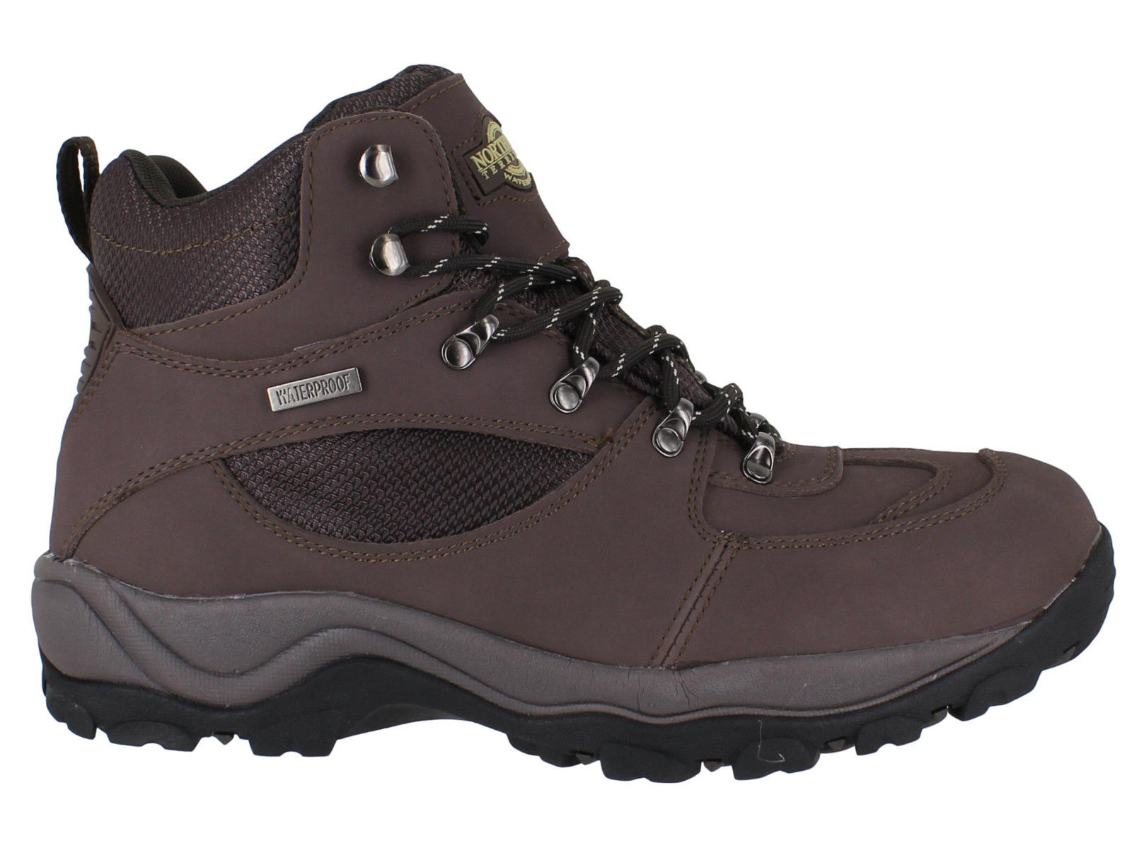 Mens NorthWest Hunter 2 Leather Trail Hiking Walking Lace Up Boots ...