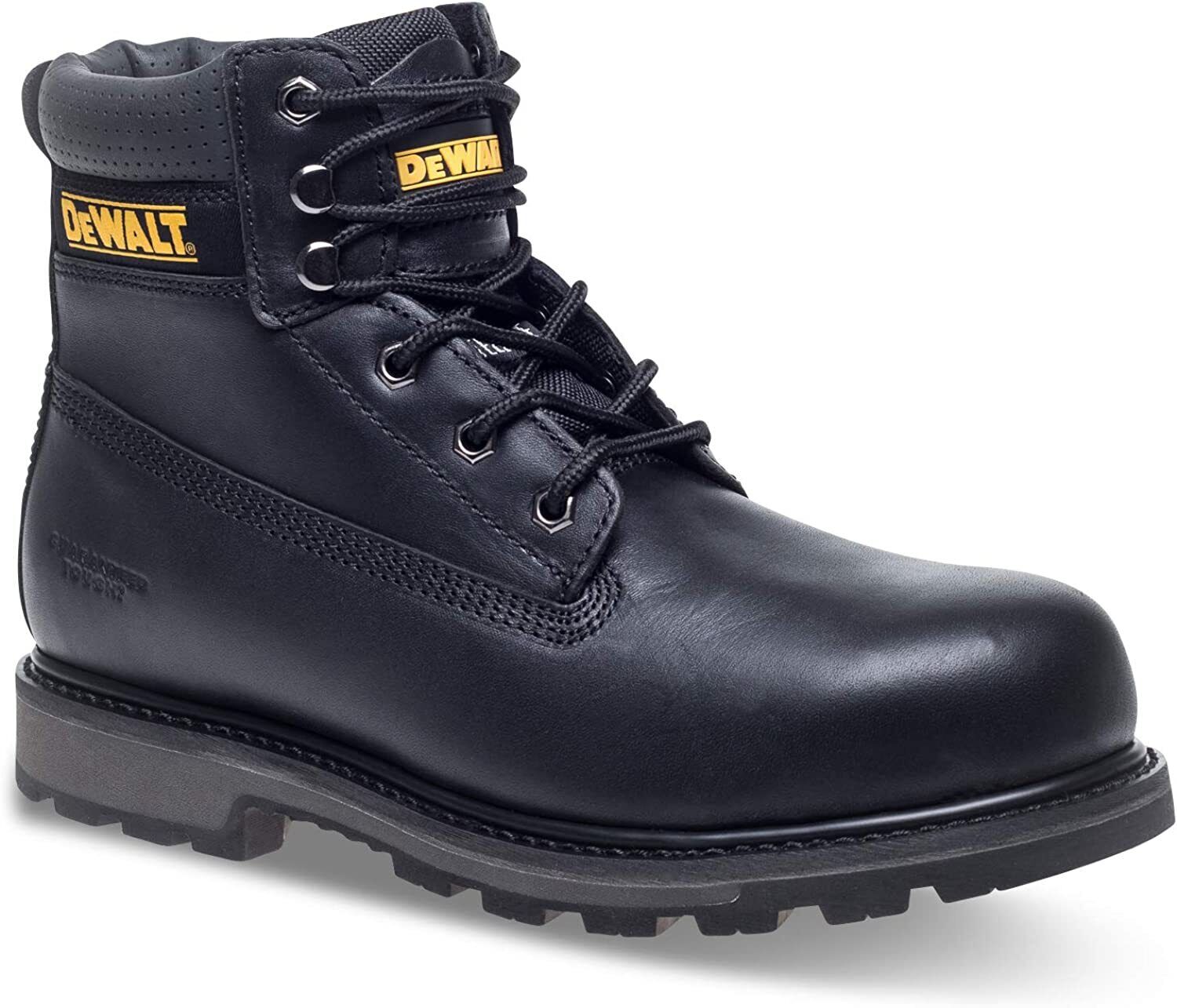 Mens DeWALT Hancock S3 Safety Steel Toe Lace Up Leather 