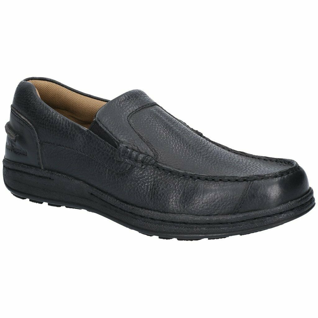 Mens Hush Puppies Murphy Victory Leather Slip On Loafers Shoes Sizes 7 ...