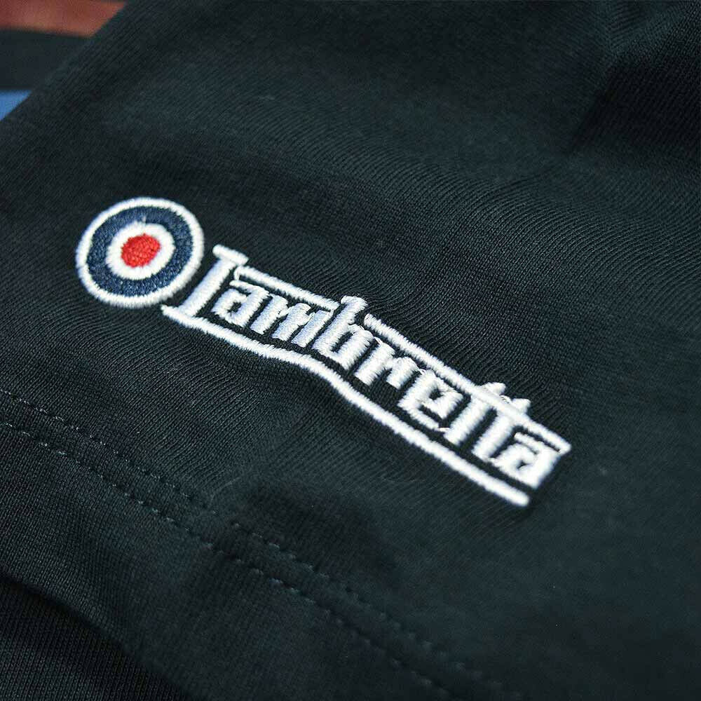 Lambretta Herren T-Shirt Retro Herren-T-Shirt Lambretta Retro SKA Logo – Ringer-Style, In Gr. M Bis 4XL, Baumwolle Lambretta T-Shirt - Foto 4