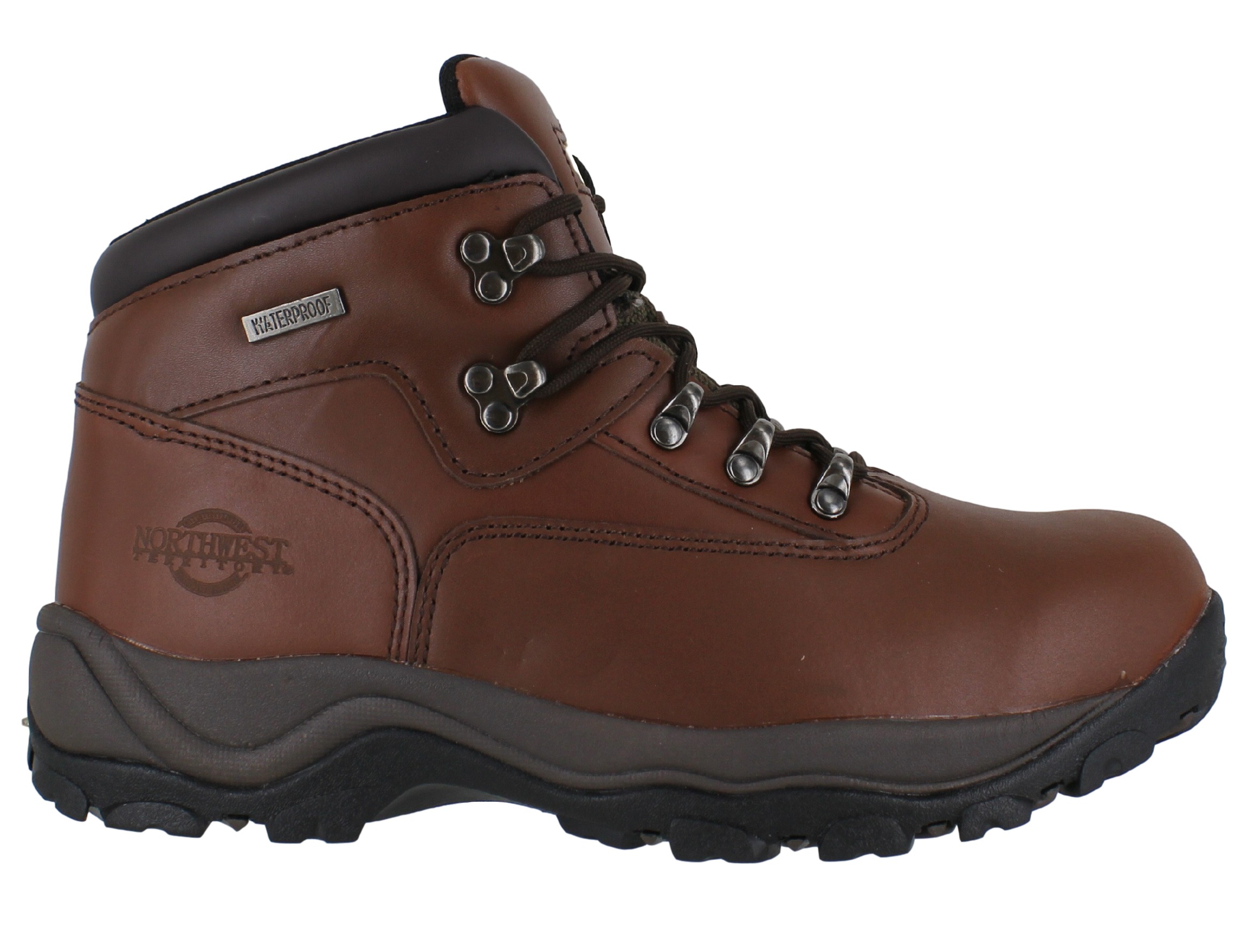 Mens NorthWest Inuvik Leather Trail Hiking Walking Lace Up Boots Sizes ...