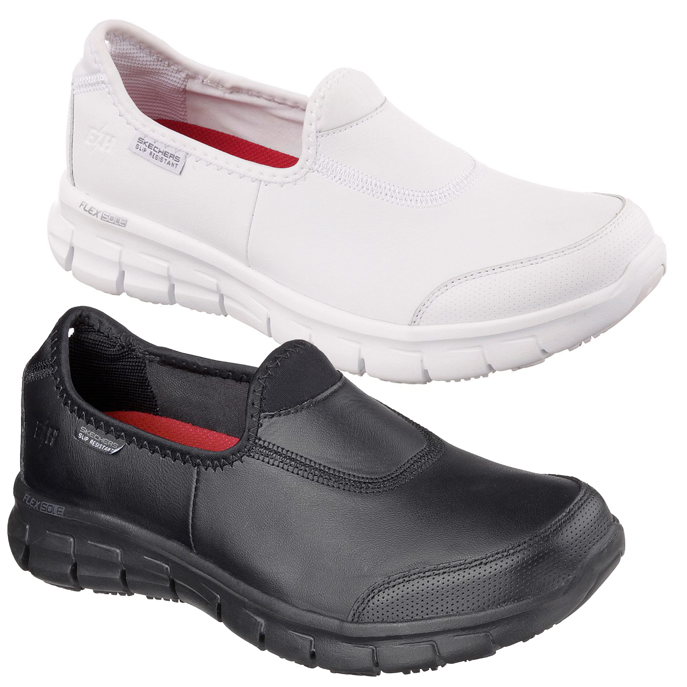 skechers non slip dress shoes