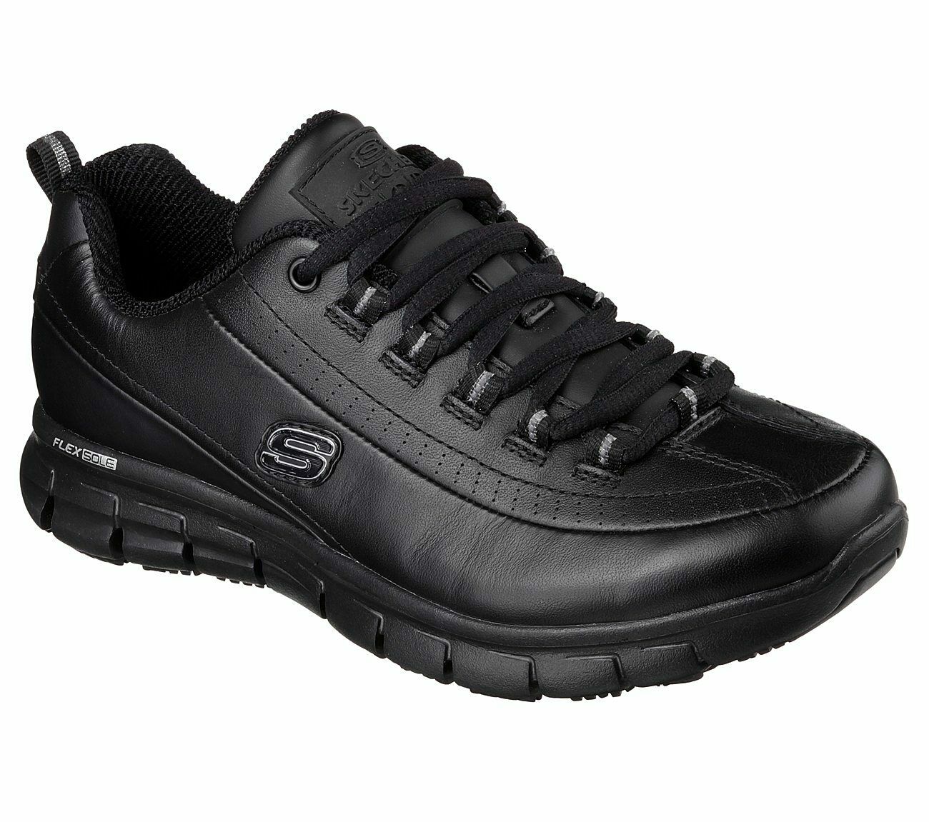 Womens Skechers Sure Track-Trickel Lace Up Work Non-Slip ...