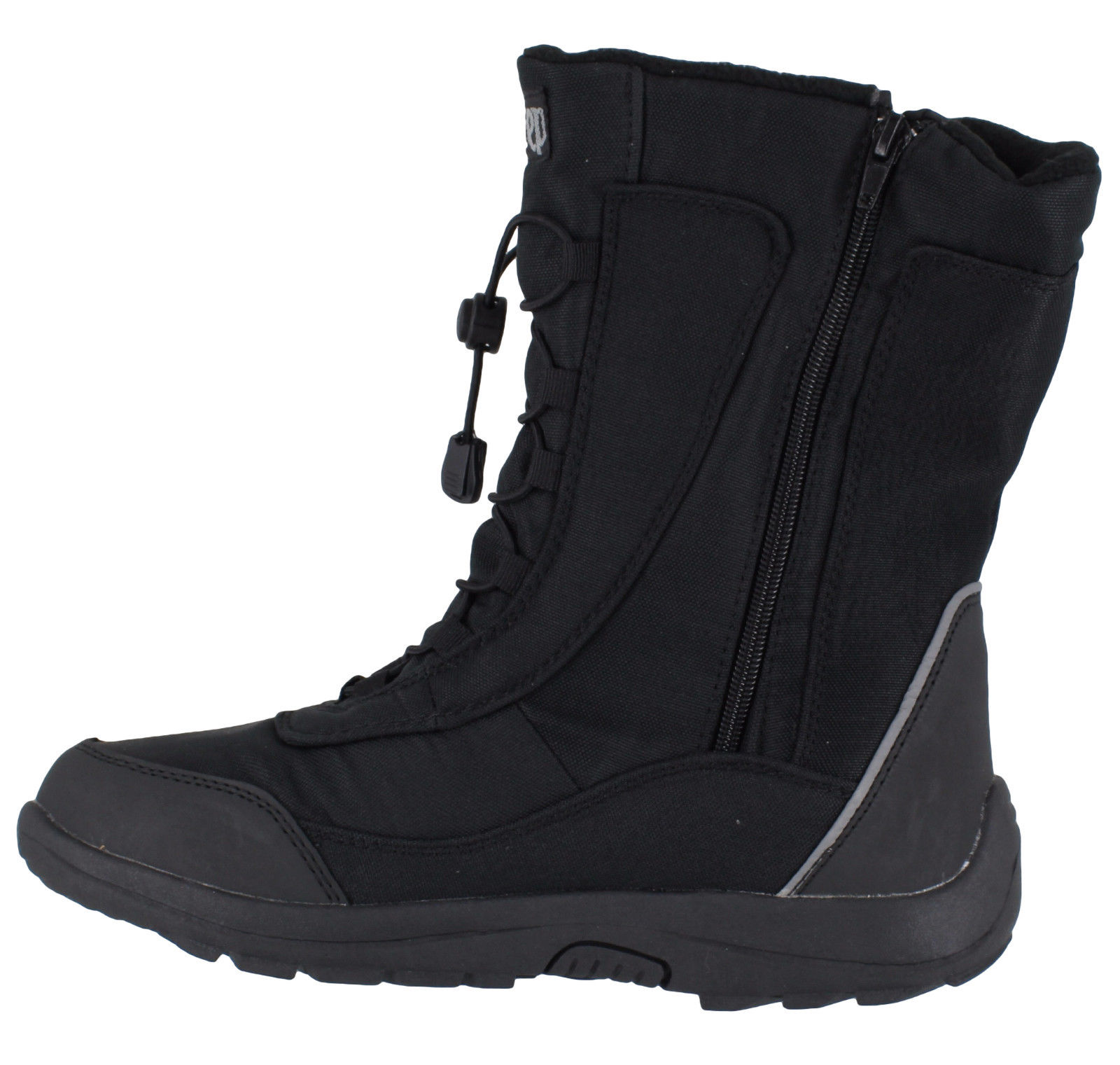 Freestep Womens Snow Winter Fully Water-Resistant Black