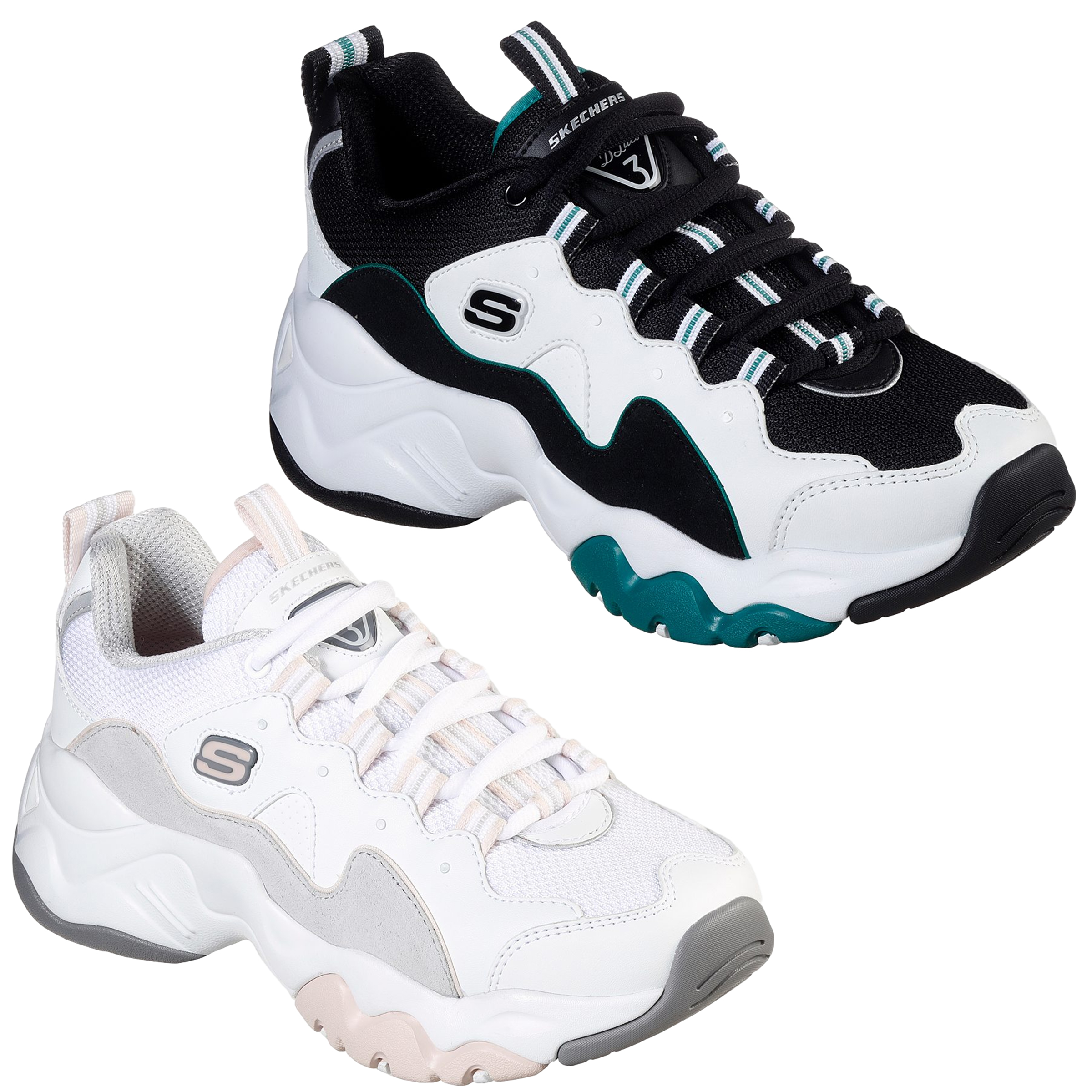 sketchers chunky trainers