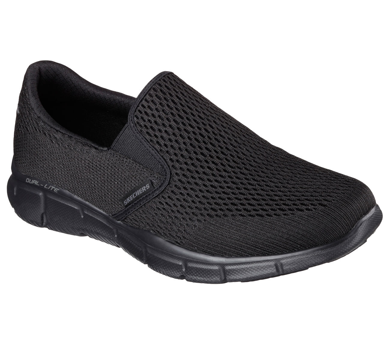 Mens Skechers Equalizer-Double Play Casual Slip On Trainers Shoes Sizes ...